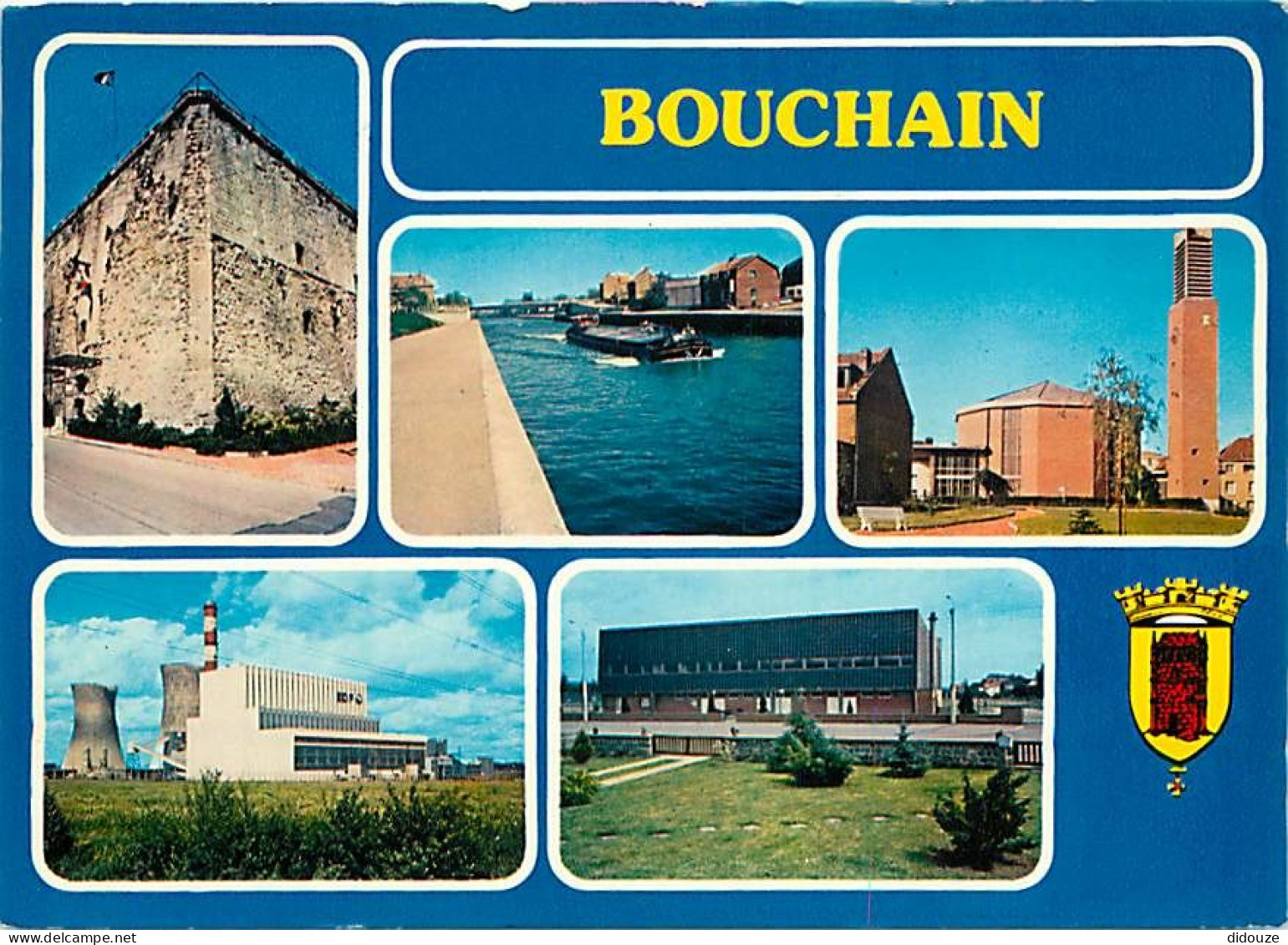 59 - Bouchain - Multivues - Blasons - CPM - Voir Scans Recto-Verso - Bouchain