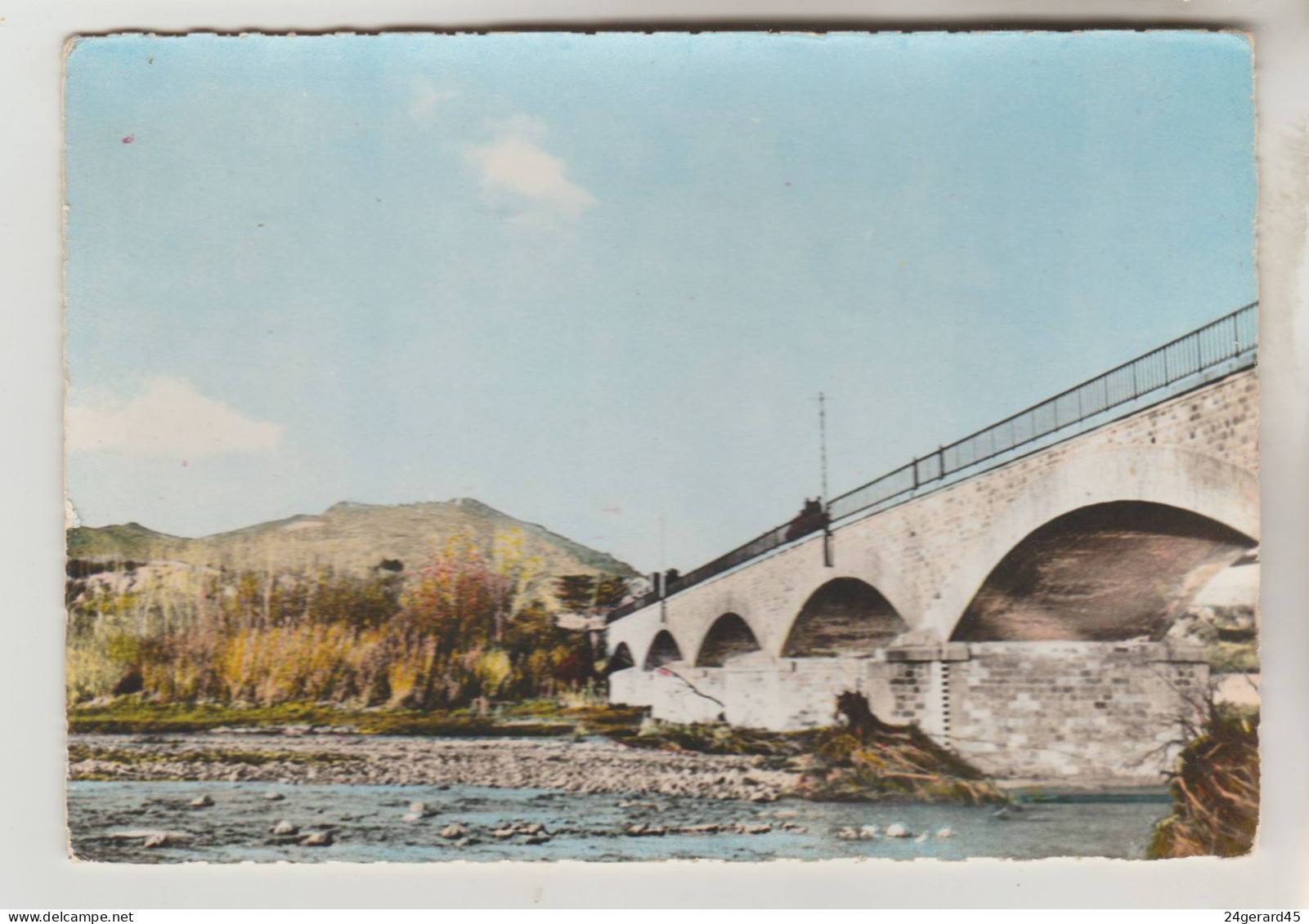 CPSM MILLAS (Pyrénées Orientales) - Le Pont Sur La Têt - Millas