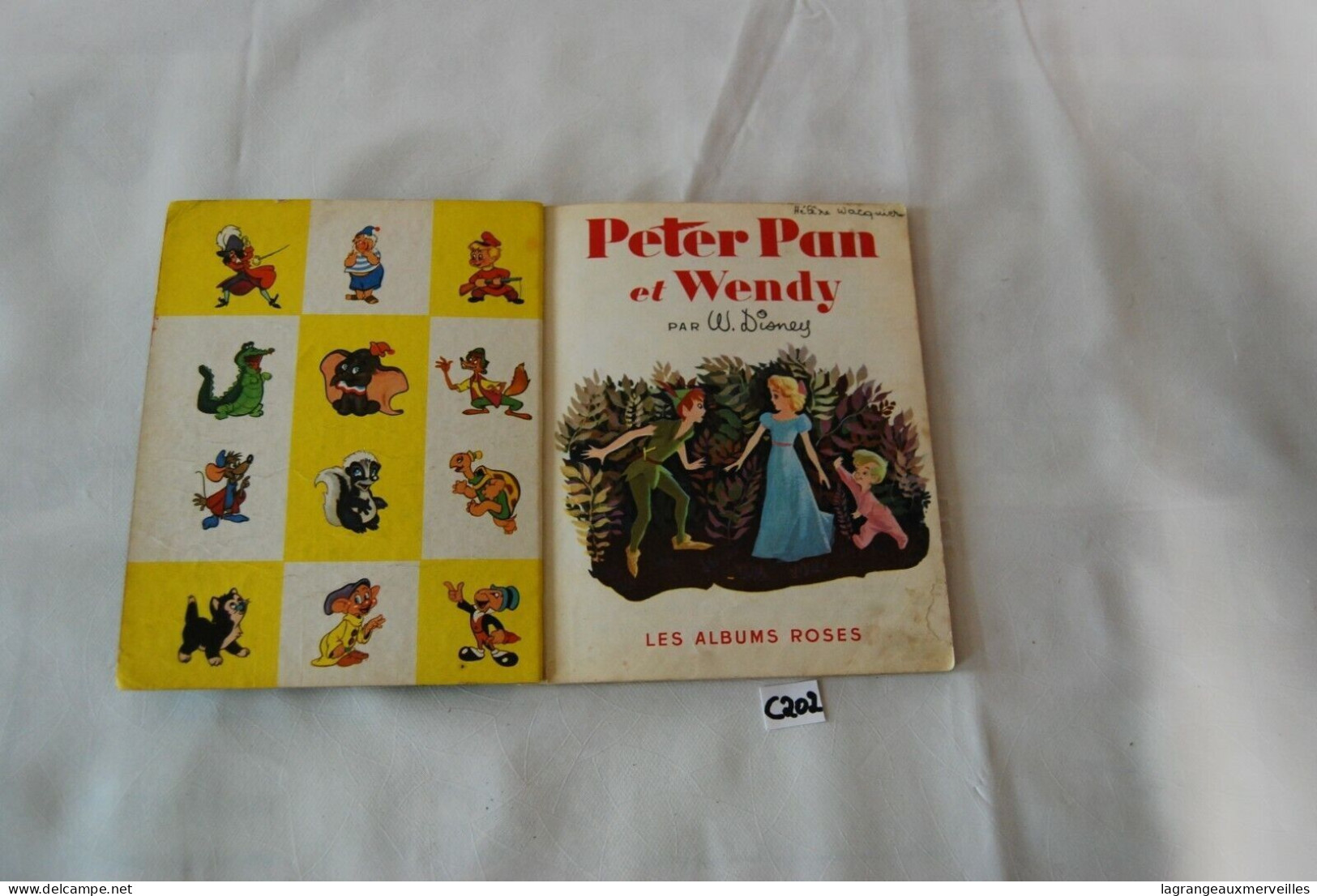 C202 Livre - Enfant - Peter Pan Et Wendy - Disney - Disney
