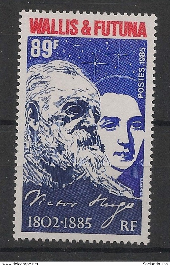 WALLIS ET FUTUNA - 1985 - N°YT. 329 - Victor Hugo - Neuf Luxe ** / MNH / Postfrisch - Schrijvers