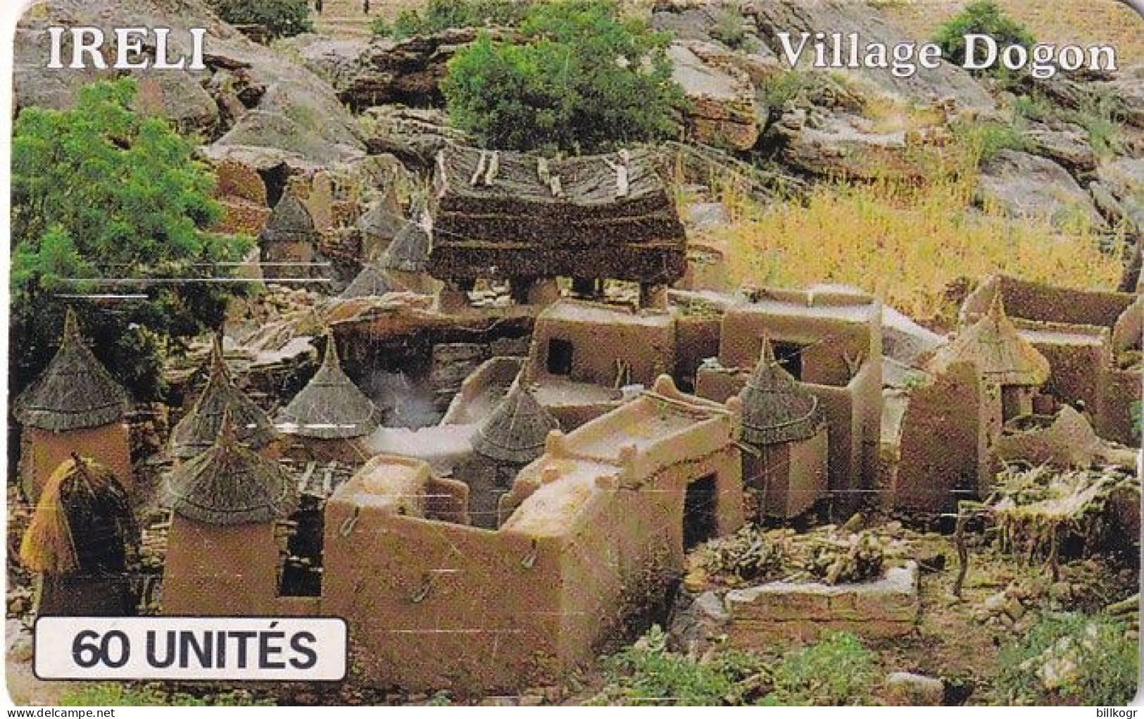 MALI(chip) - Ireli, Dogon"s Village, Used - Malí