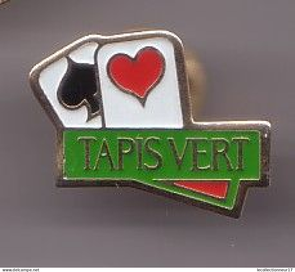 Pin's Jeux Tapis Vert 2 Cartes Réf 113 - Juegos