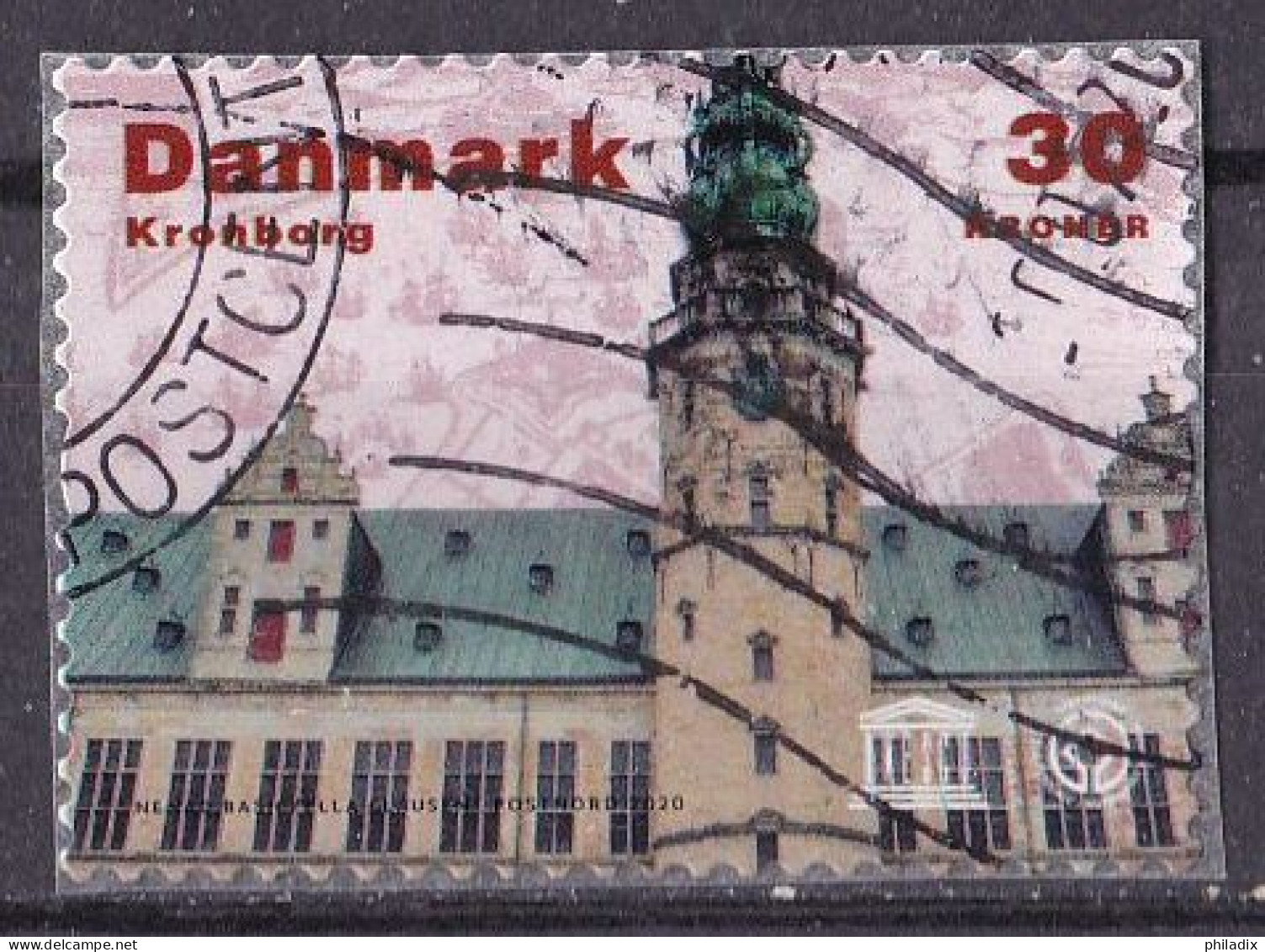 Dänemark Marke Von 2020 O/used (A4-30) - Usati