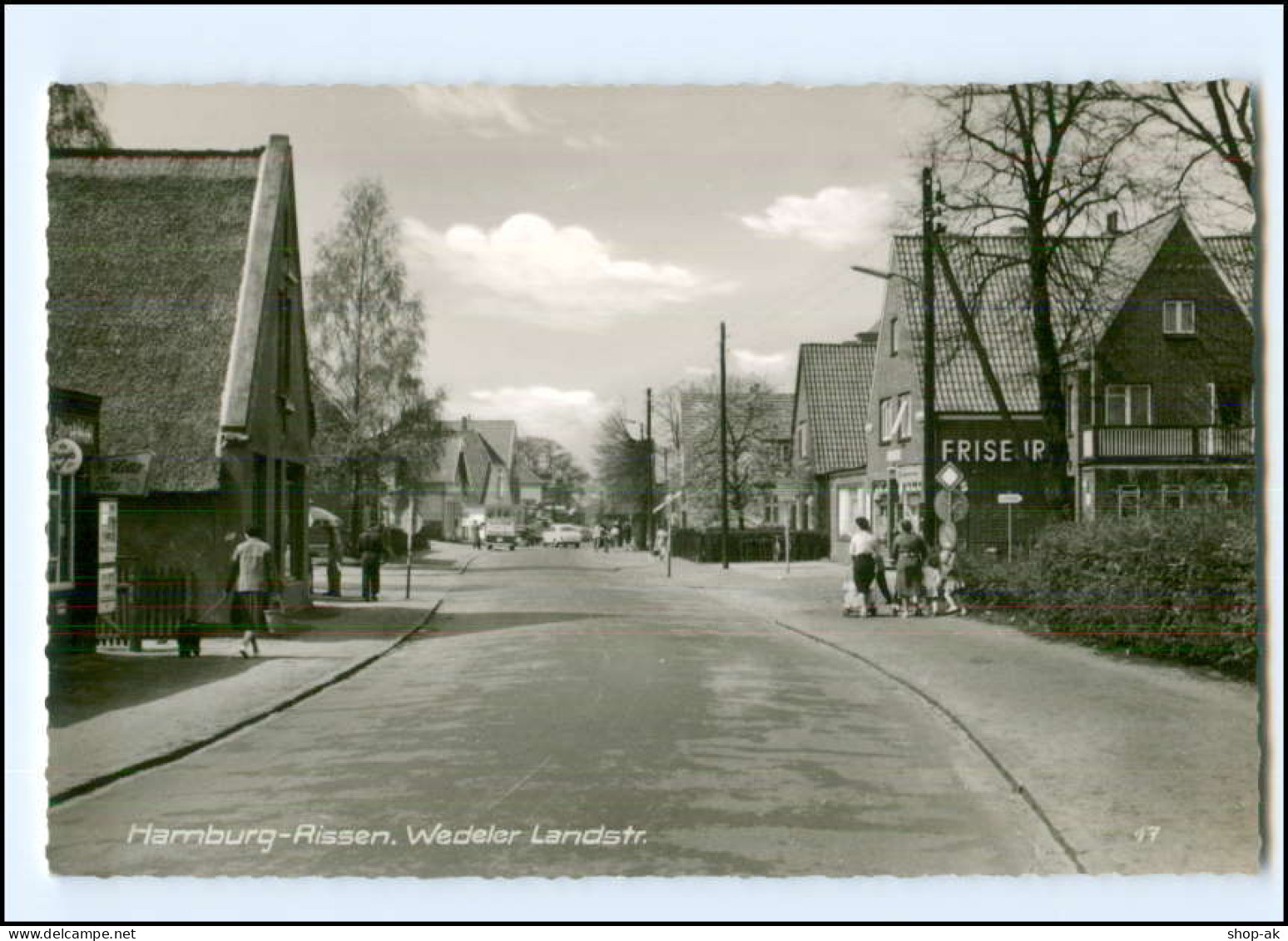 XX13885/ Hamburg Rissen Wedeler Landstraße AK Ca.1960 - Altona