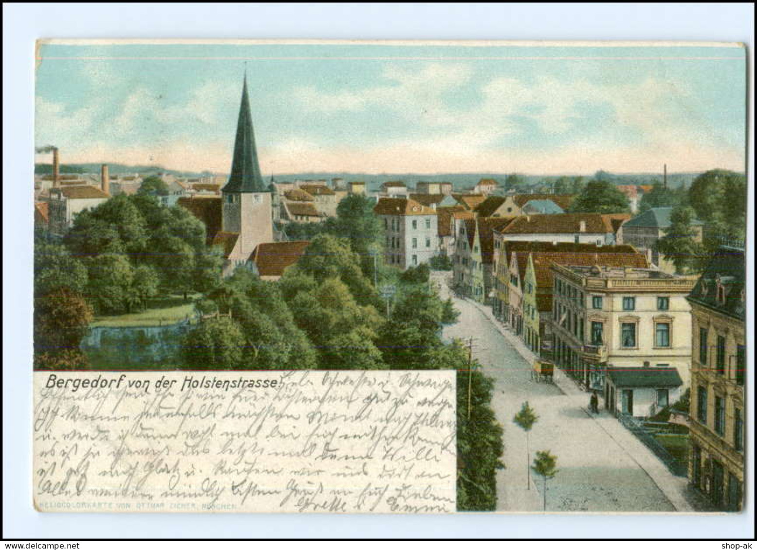 XX004978/ Hamburg Bergedorf Holstenstraße 1905 AK - Bergedorf