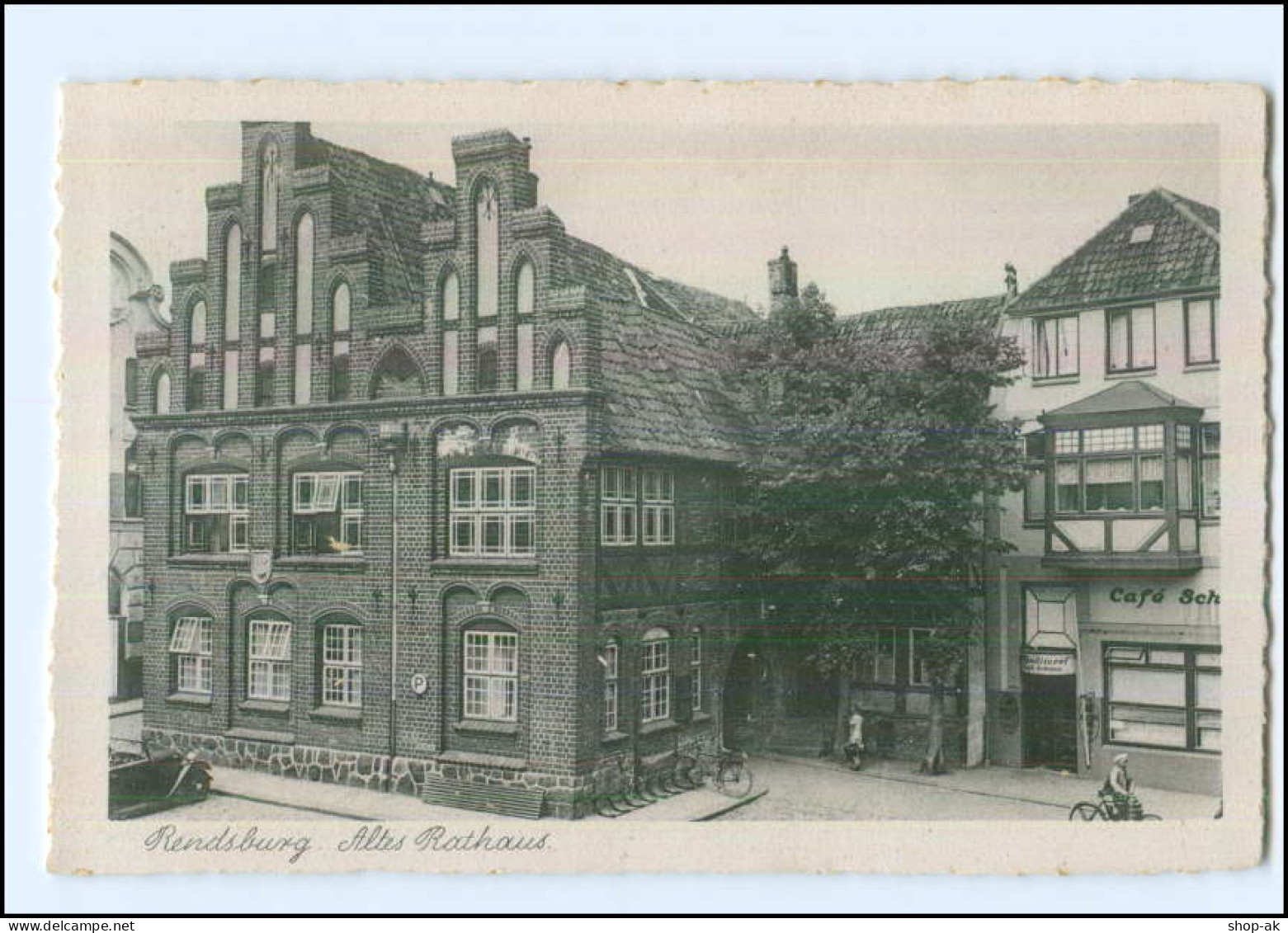 U7463/ Rendsburg  Altes Rathaus AK Ca.1940  - Rendsburg