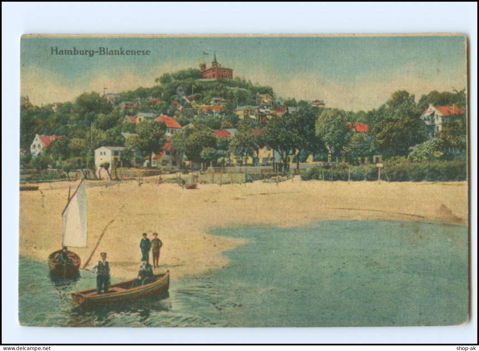 V1755/ Hamburg Blankenese AK 1923 - Blankenese