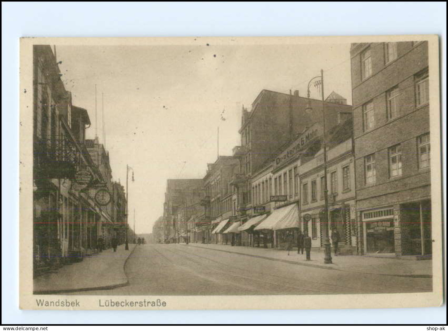 XX002298/ Hamburg Wandsbek Lübeckerstraße 1932 AK - Wandsbek