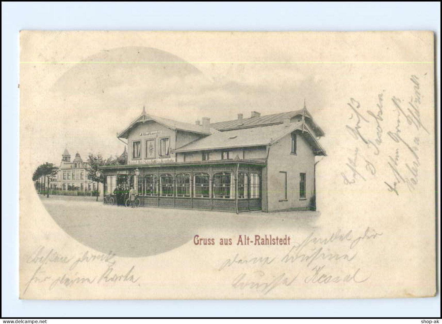 XX002213/ Hamburg Rahlstedt Restaurant Godknecht 1902 AK  - Wandsbek