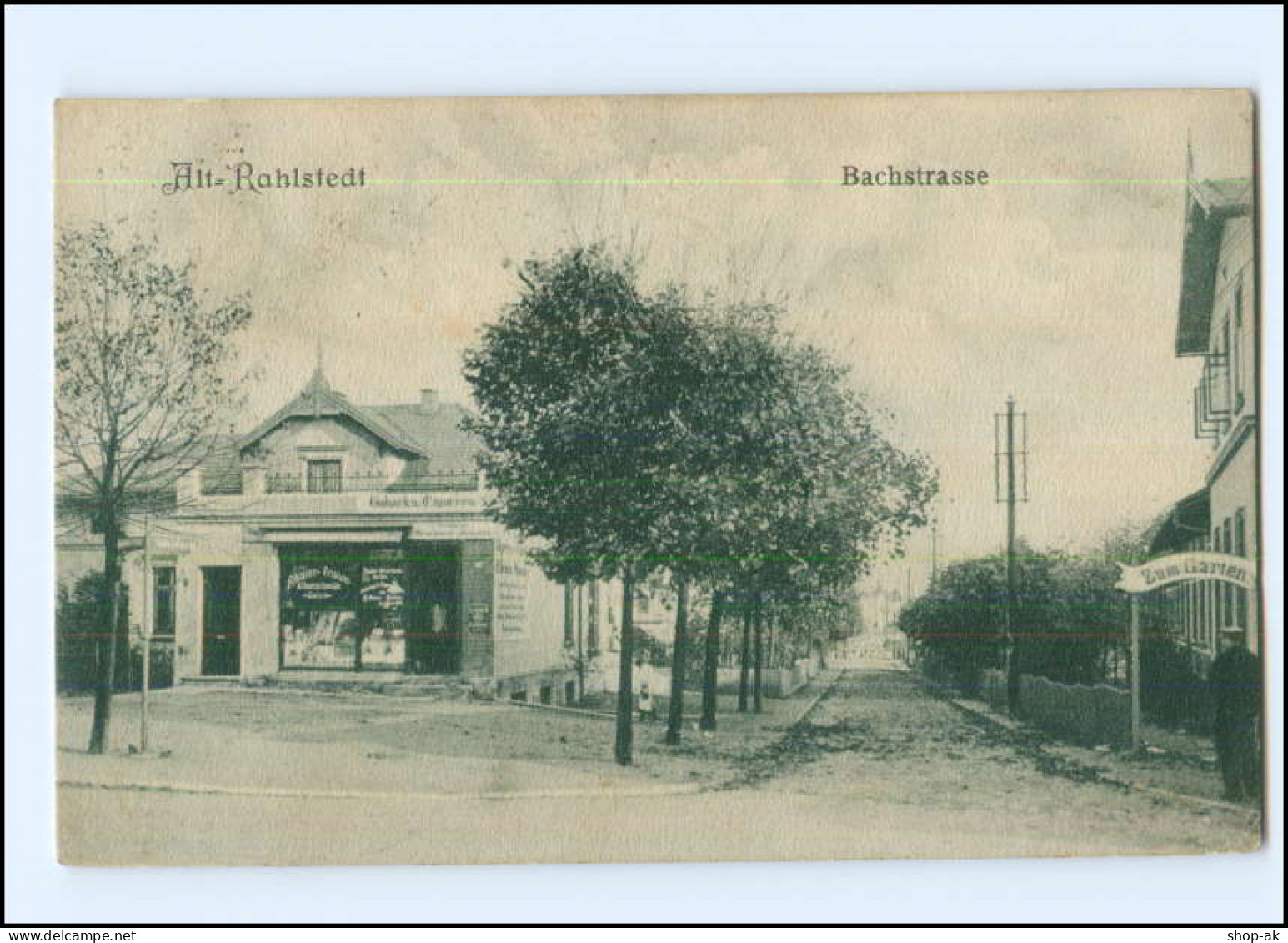 XX002483/ Hamburg Alt-Rahlstedt Bachstraße  1924 AK - Wandsbek