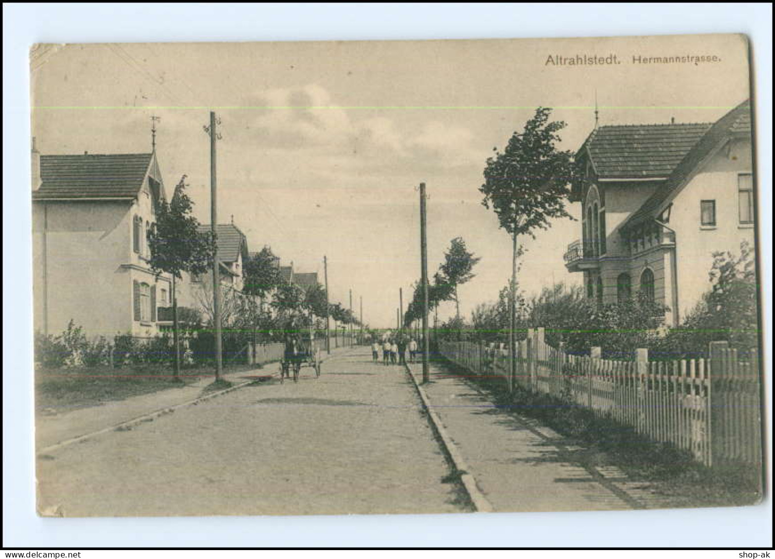 XX002484/ Hamburg Rahlstedt Hermannstraße 1911 AK - Wandsbek