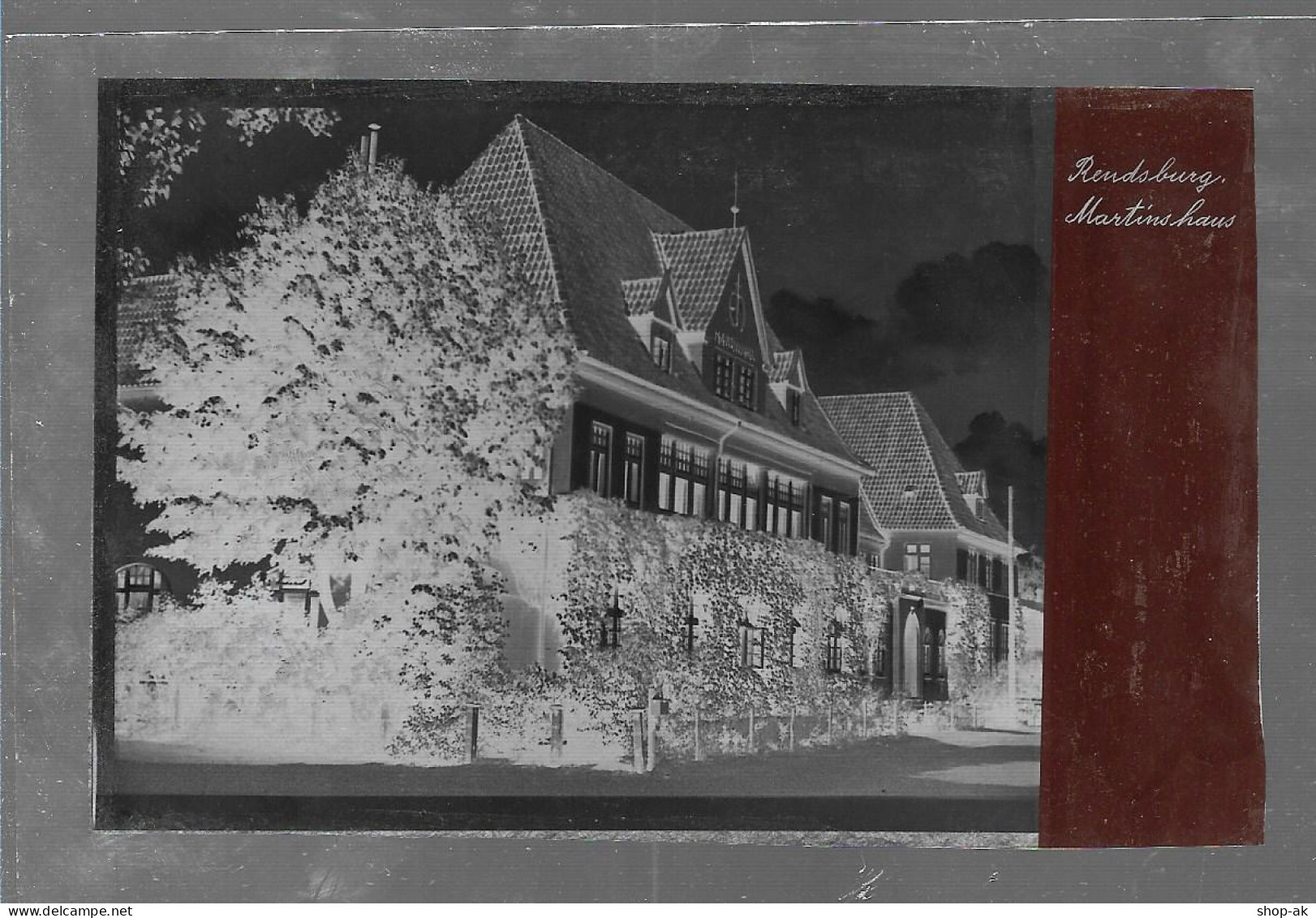 Neg5435/ Rendsburg Martinshaus Altes Negative 40er Jahre - Rendsburg