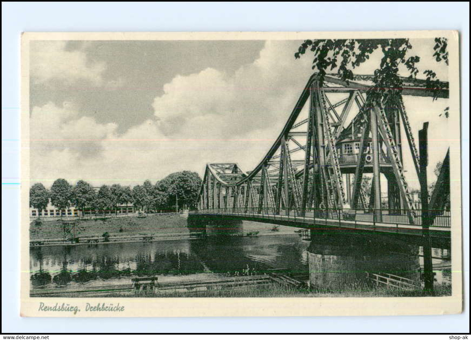 Y12532/ Rendsburg Drehbrücke AK - Rendsburg