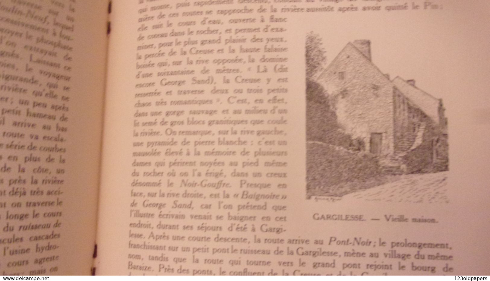 AUCLAIR MELOT LES VALLEES DE LA CREUSE ET DE LA BOUZANNE - AUTOUR D'ARGENTON.BAS BERRY - Limousin