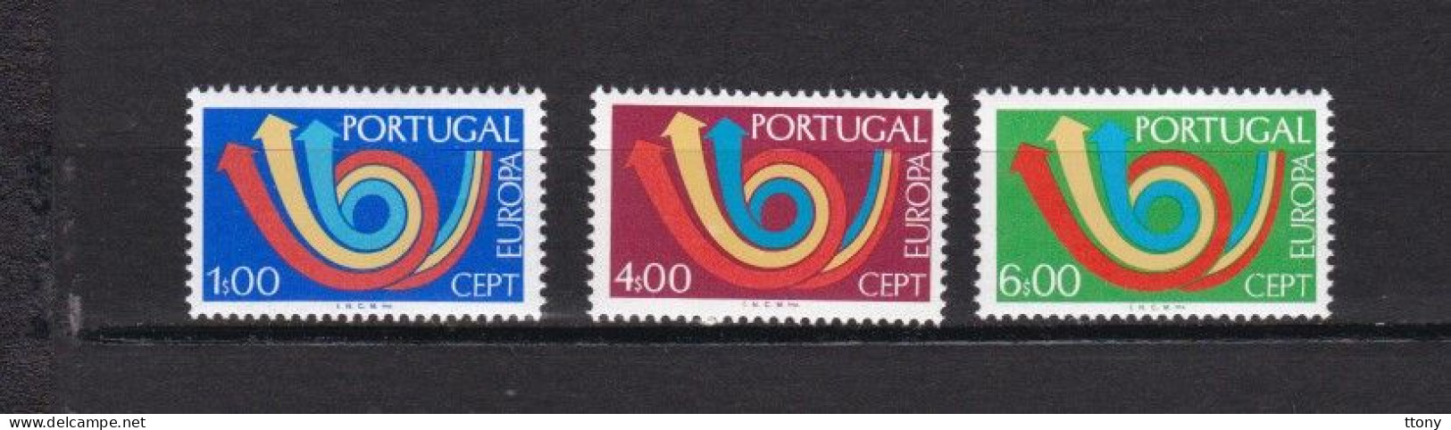 3 Timbres  Neufs **  Portugal  Europa CEPT  Année 1963 - 1963