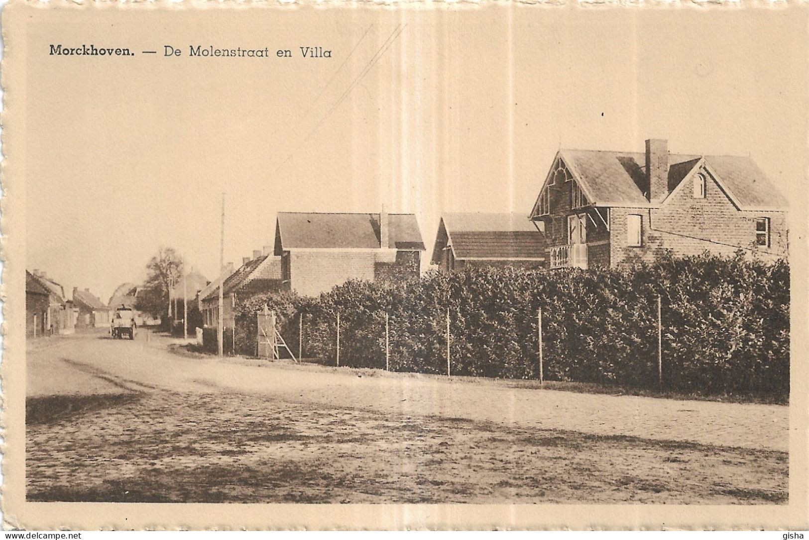Morckhoven  De Molenstraat En Villa - Herentals