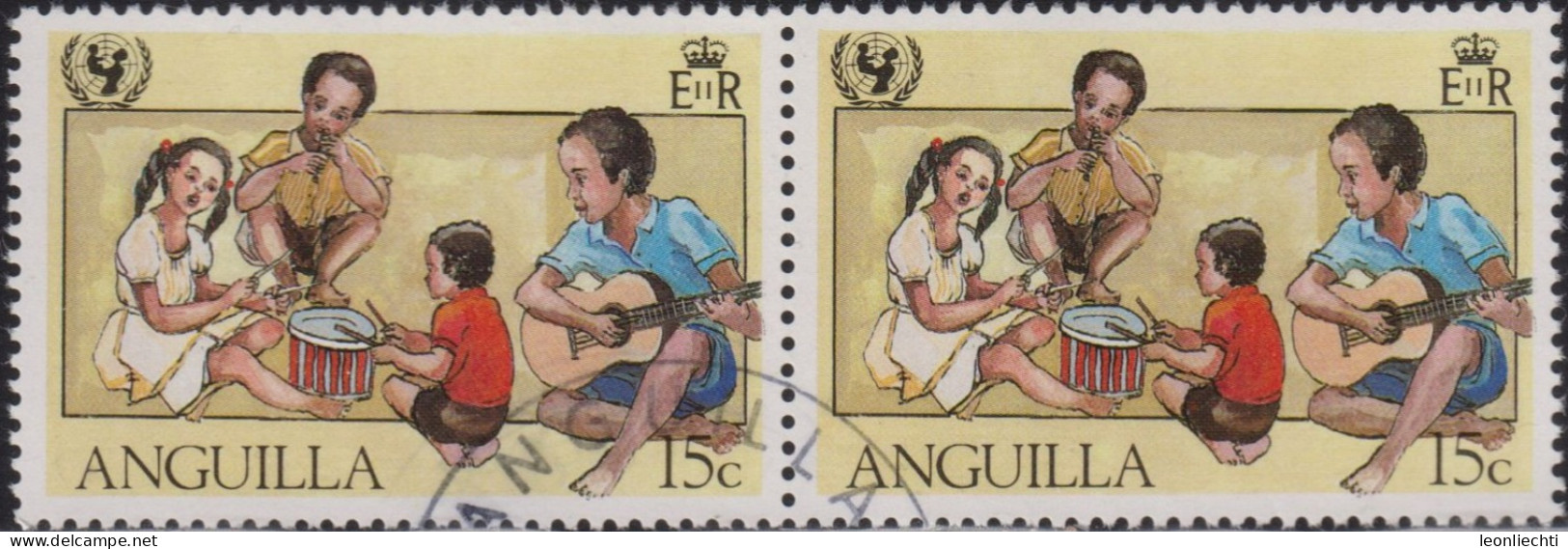 1981 Anguilla ° Mi:AI 448, Sn:AI 450, Yt:AI 414, Sg:AI 472, International Year Of The Child - UNICEF, 35th Anniversary - Anguilla (1968-...)