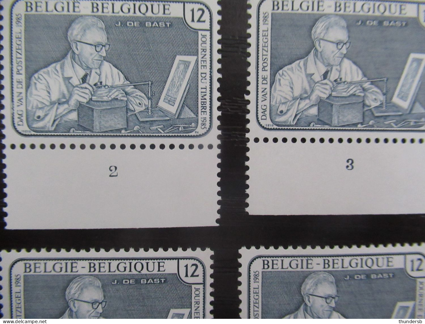 2169 'Jean De Bast' - Postfris ** - Volledige Set Plaatnummers - 1981-1990