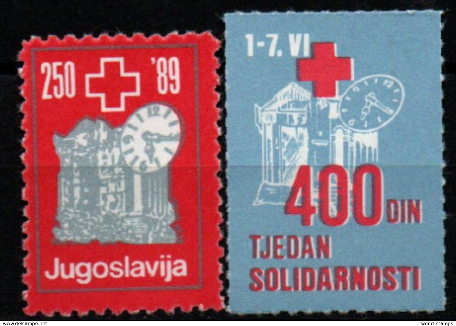 YOUGOSLAVIE 1989 ** - Beneficenza