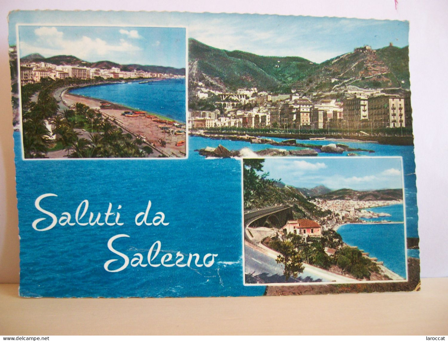 1963 - Saluti Da Salerno - Vedute - Lungomare Viadotto - Souvenir De...