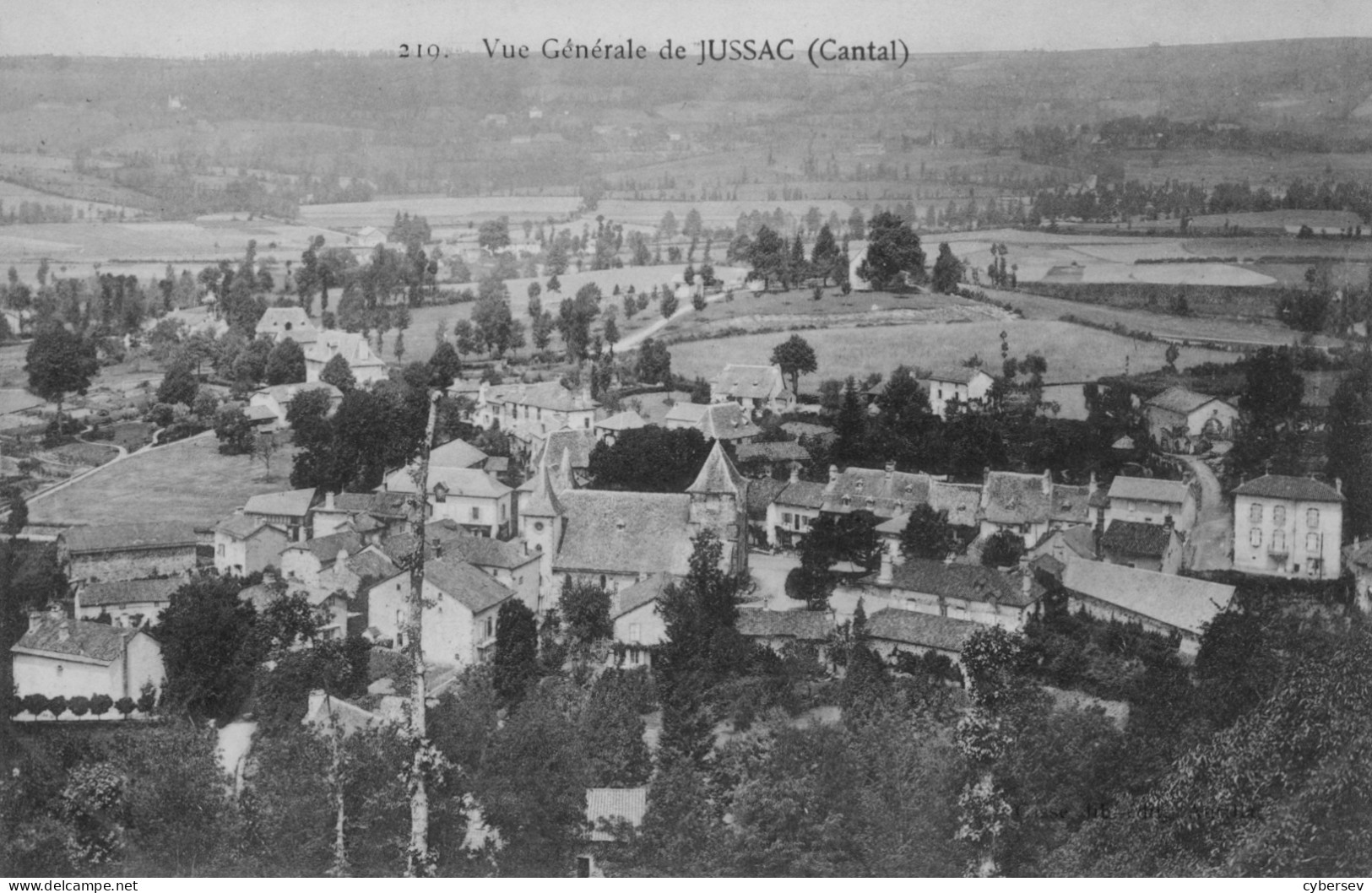 JUSSAC - Vue Générale - Jussac