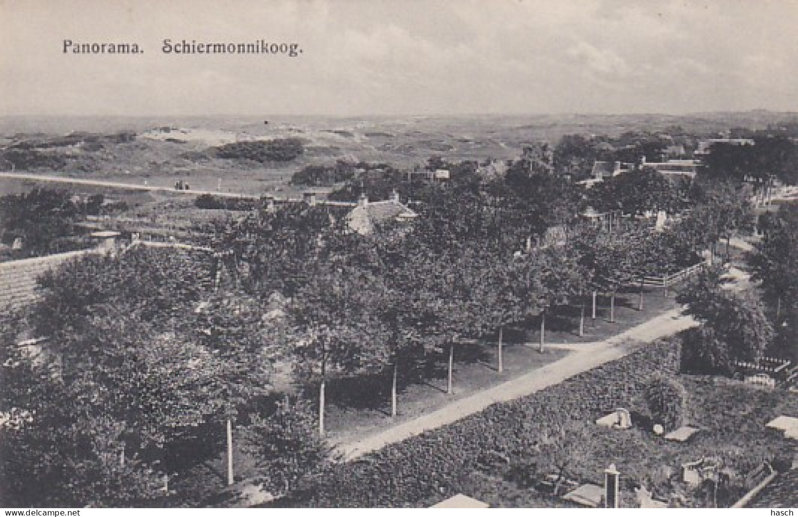 48602Schiermonnikoog, Panorama.  - Schiermonnikoog