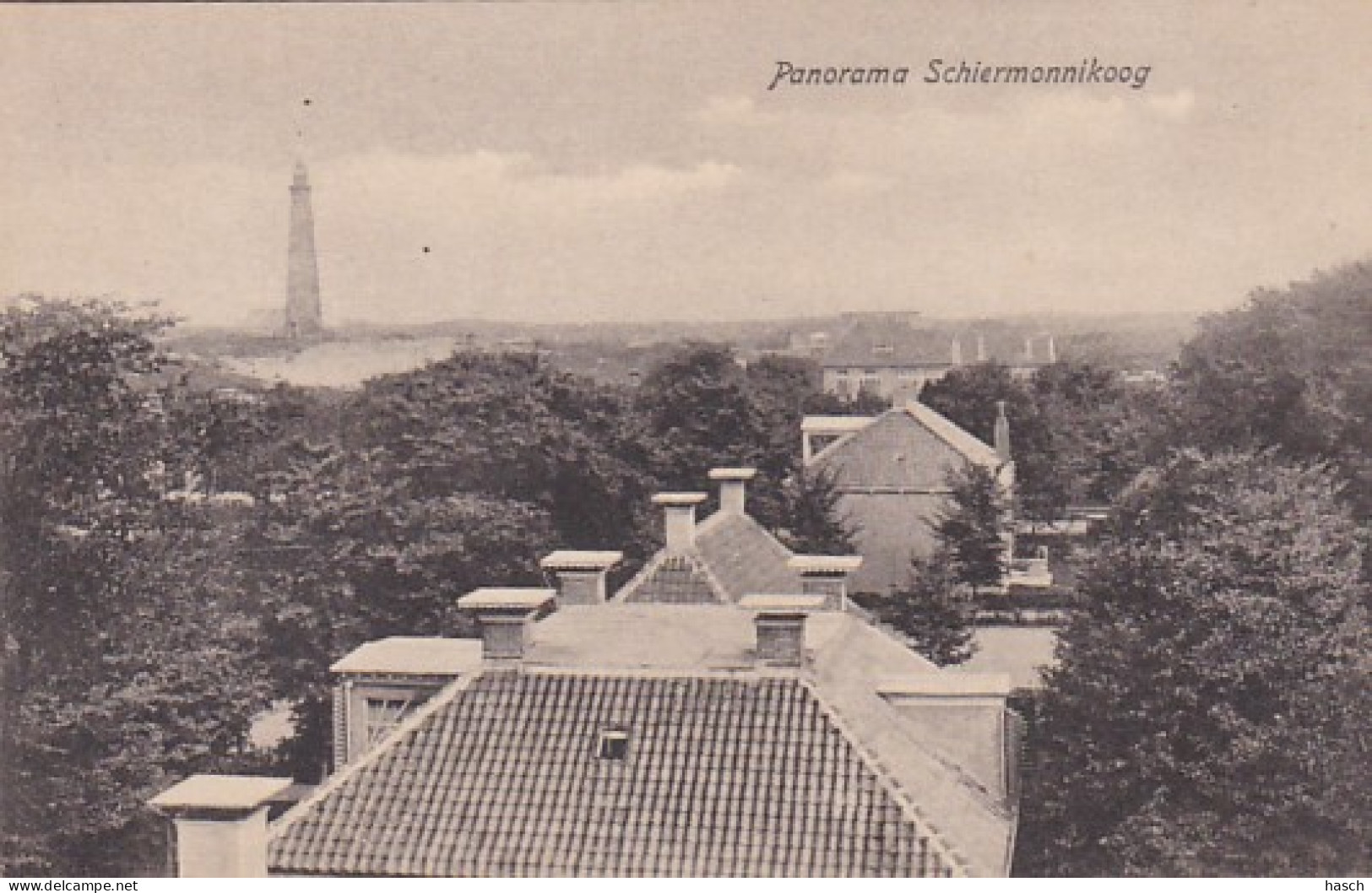 48603Schiermonnikoog, Panorama.  - Schiermonnikoog