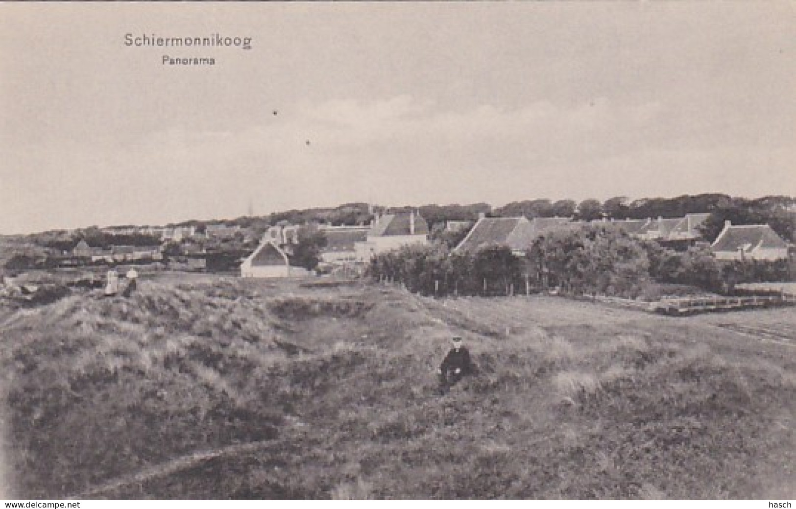 486021Schiermonnikoog, Panorama.  - Schiermonnikoog