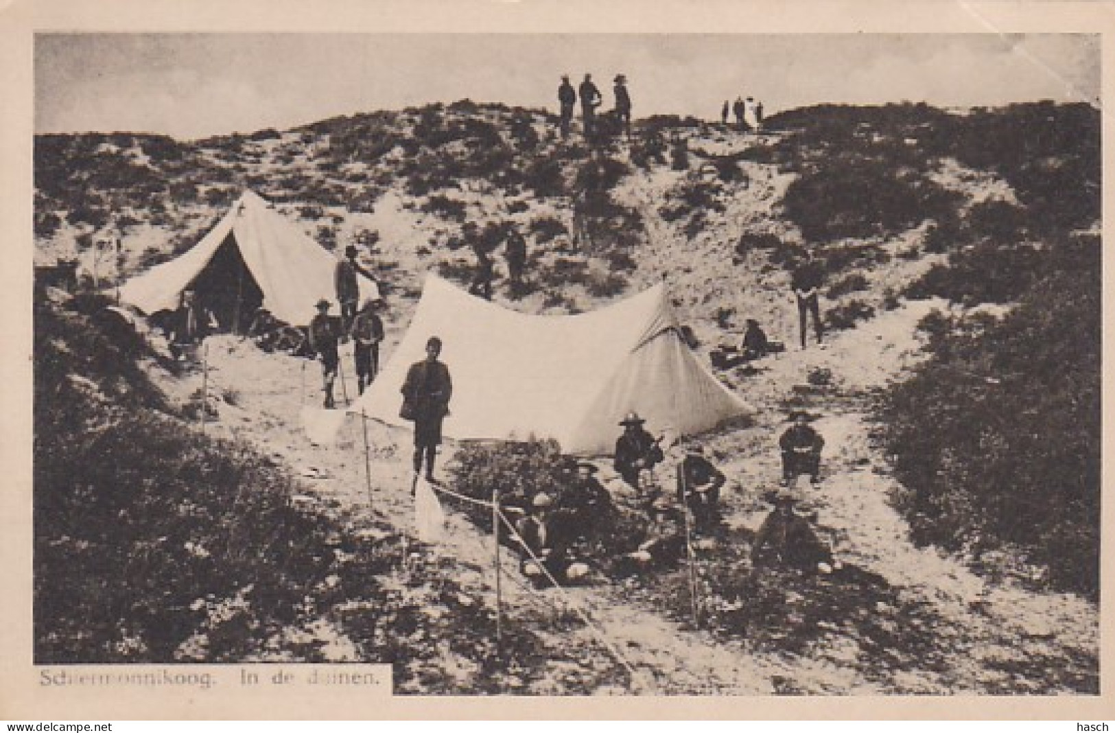 486034Schiermonnikoog, Padvinderskamp In De Duinen.  - Schiermonnikoog