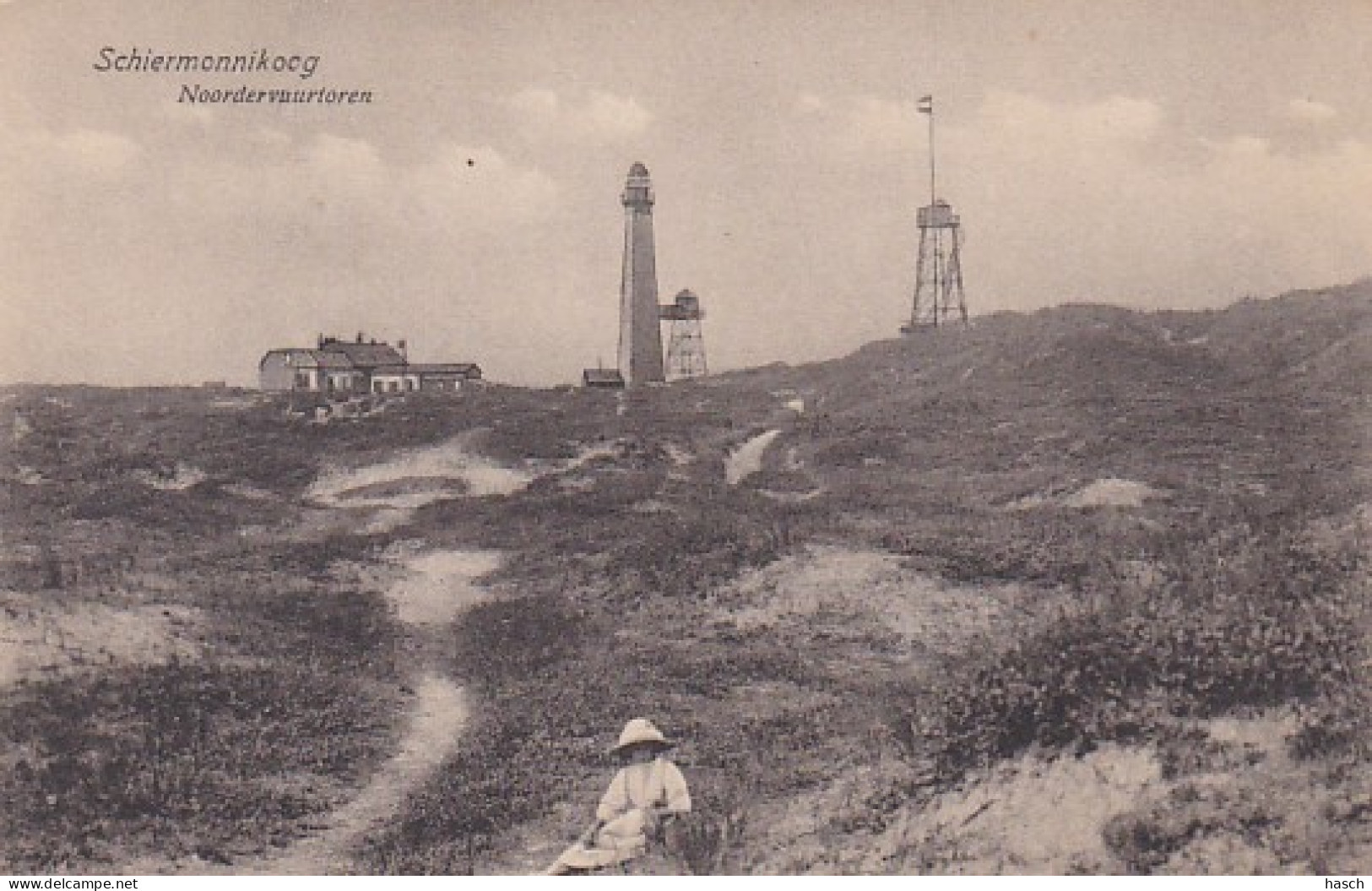 486037Schiermonnikoog,  Noordervuurtoren.  - Schiermonnikoog