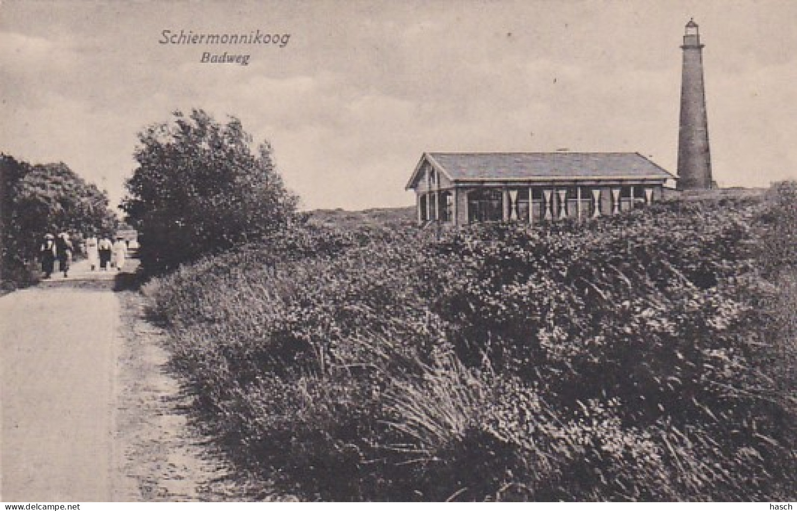 486042Schiermonnikoog,  Badweg.  - Schiermonnikoog