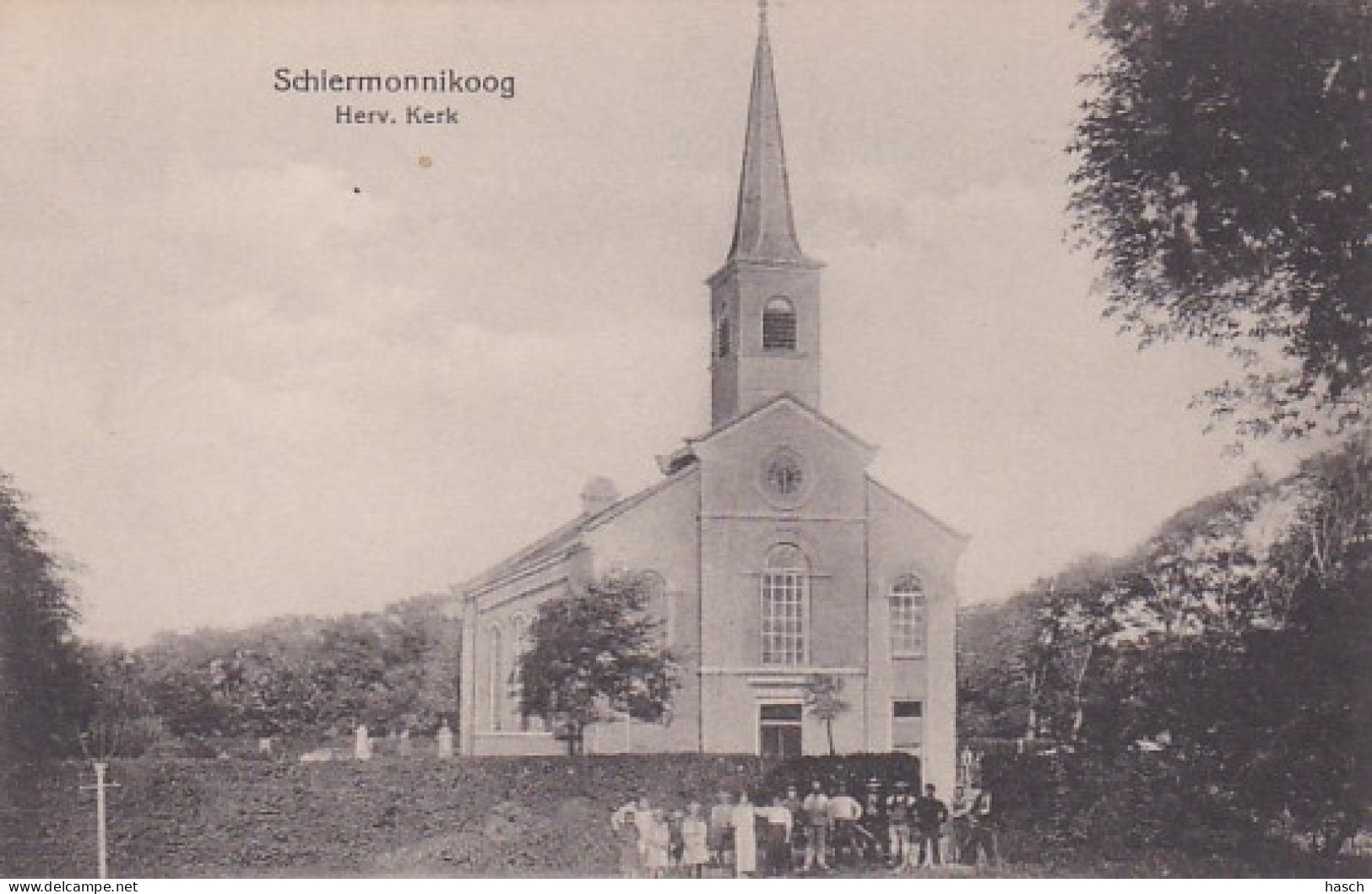 486044Schiermonnikoog,  Herv. Kerk.  - Schiermonnikoog