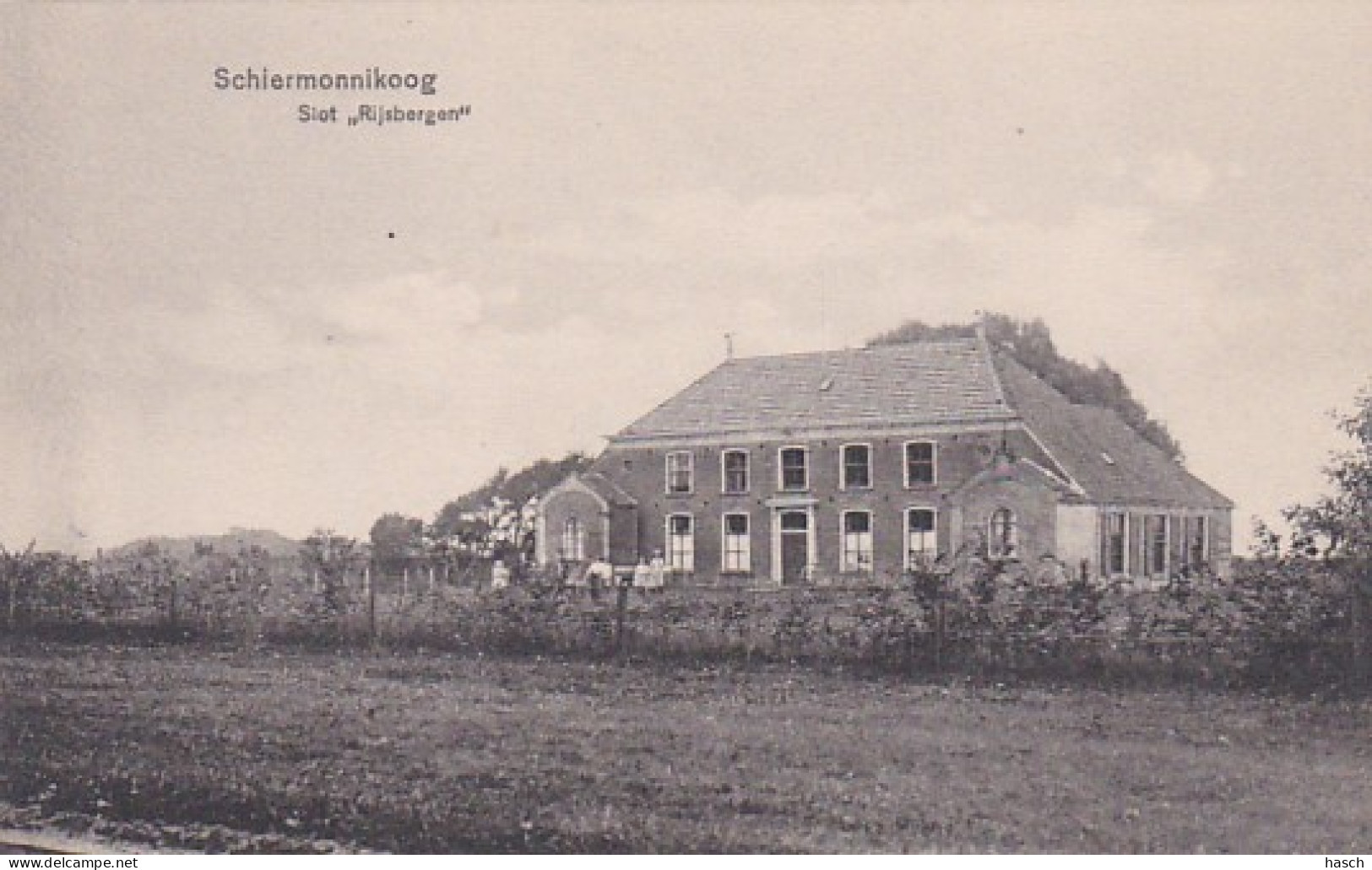 486072Schiermonnikoog, Slot ,,Rijsbergen''.  - Schiermonnikoog