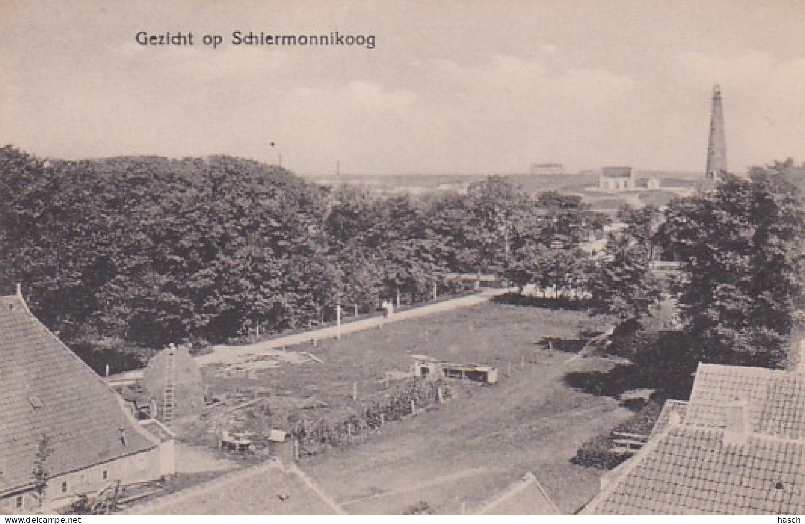 486085Schiermonnikoog, Gezicht Op Schiermonnikoog.   - Schiermonnikoog