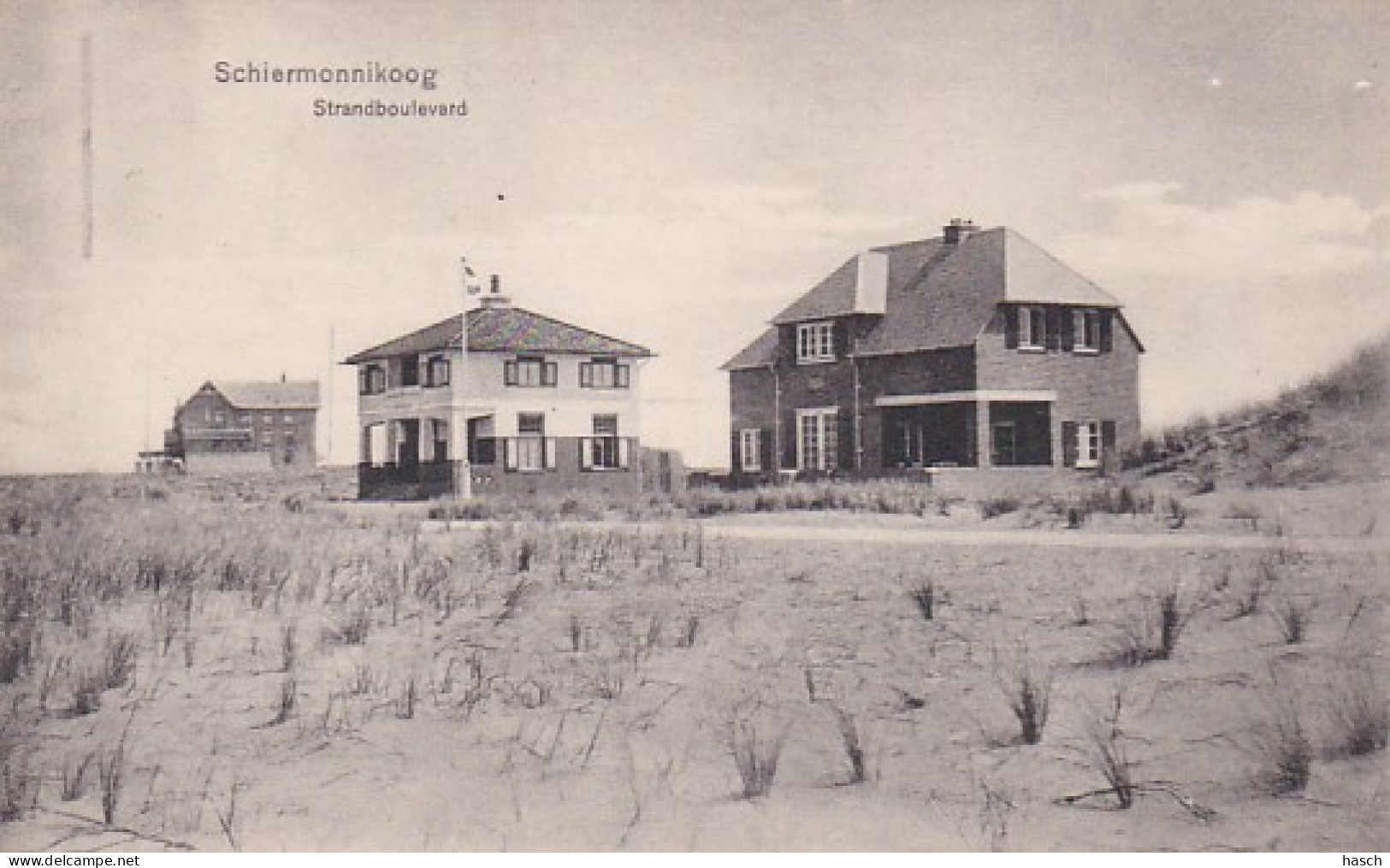 486092Schiermonnikoog, Strandboulevard.  - Schiermonnikoog