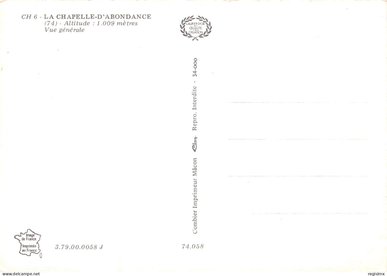 74-LA CHAPELLE D ABONDANCE-N°3311-D/0049 - La Chapelle-d'Abondance