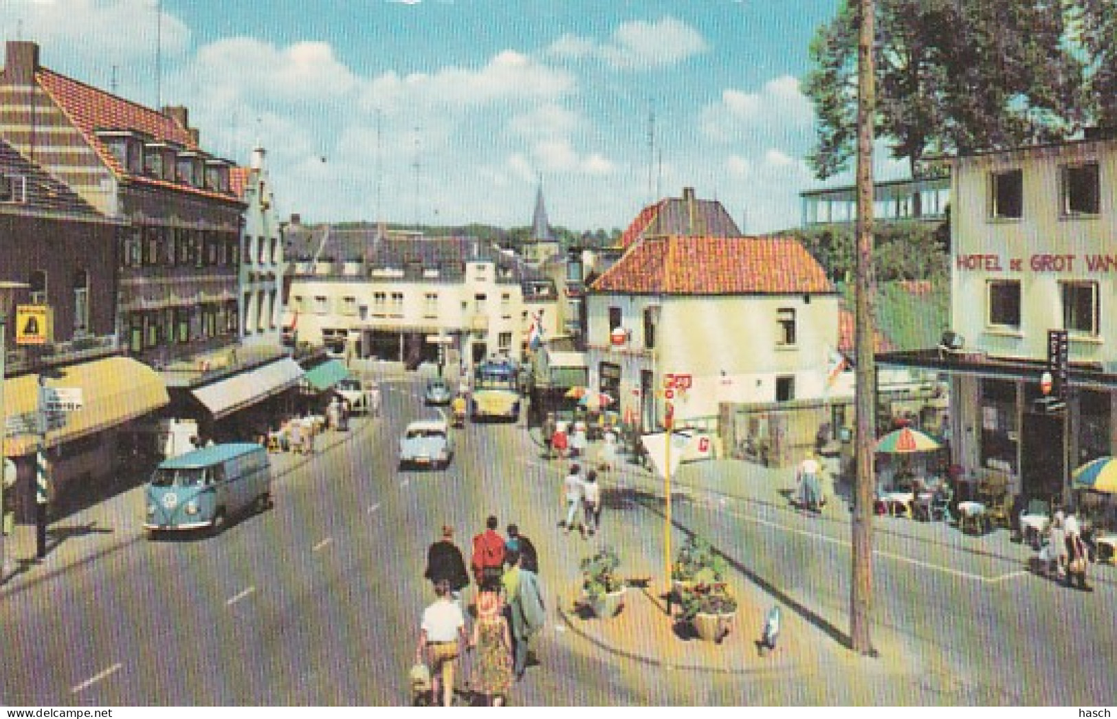 48623Valkenburg, Grendelplein. Zie Auto’s.  - Valkenburg