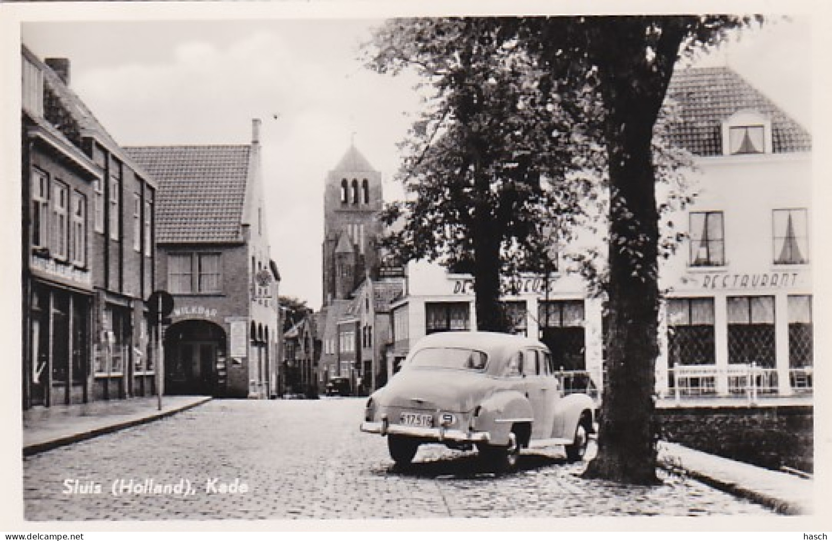 486212Sluis, Kade. (MOOIE FOTOKAART)  - Sluis