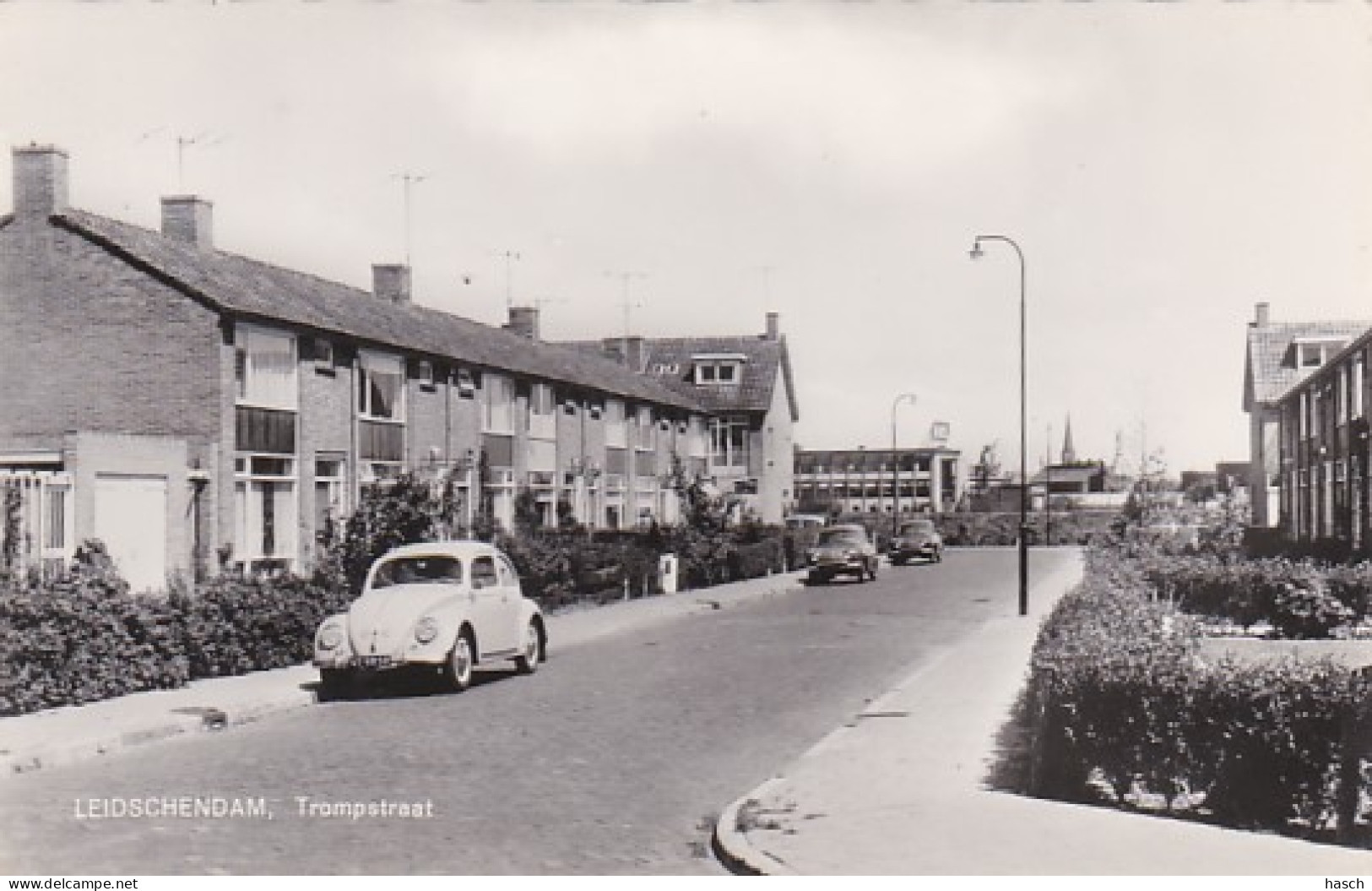 486222Leidschendam, Trompstraat. (Mooie Fotokaart)  - Leidschendam