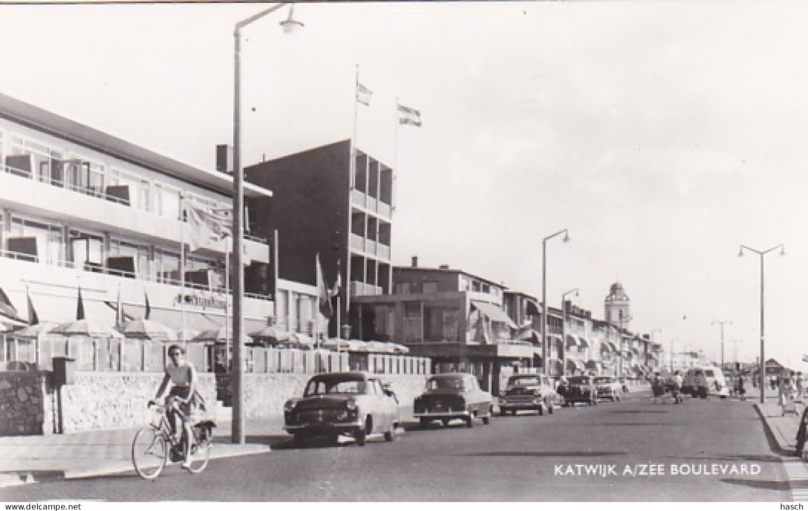 486224Katwijk Aan Zee, Boulevard. (Mooie Fotokaart)  - Katwijk (aan Zee)