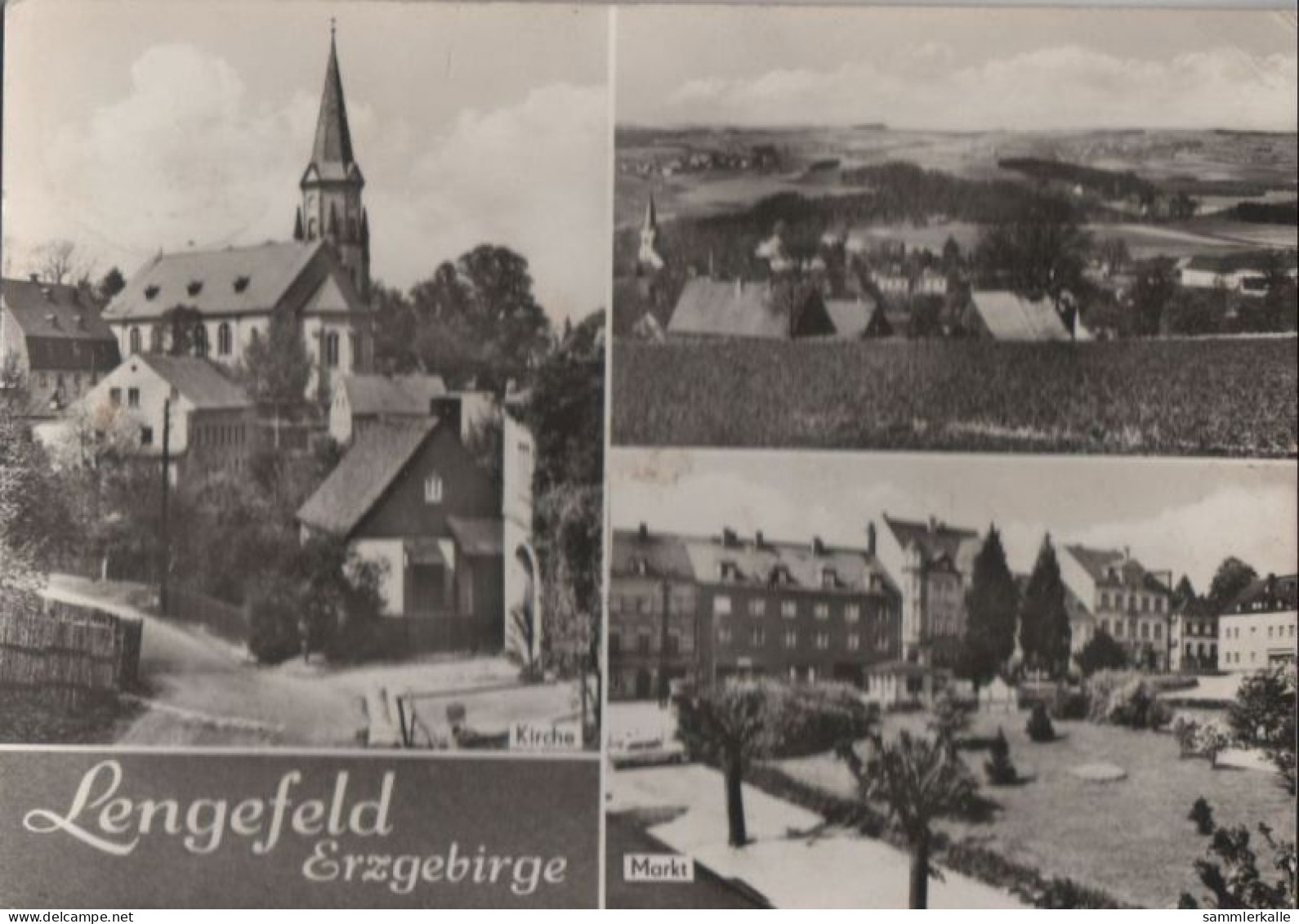 45872 - Lengefeld - U.a. Kirche - 1980 - Lengefeld