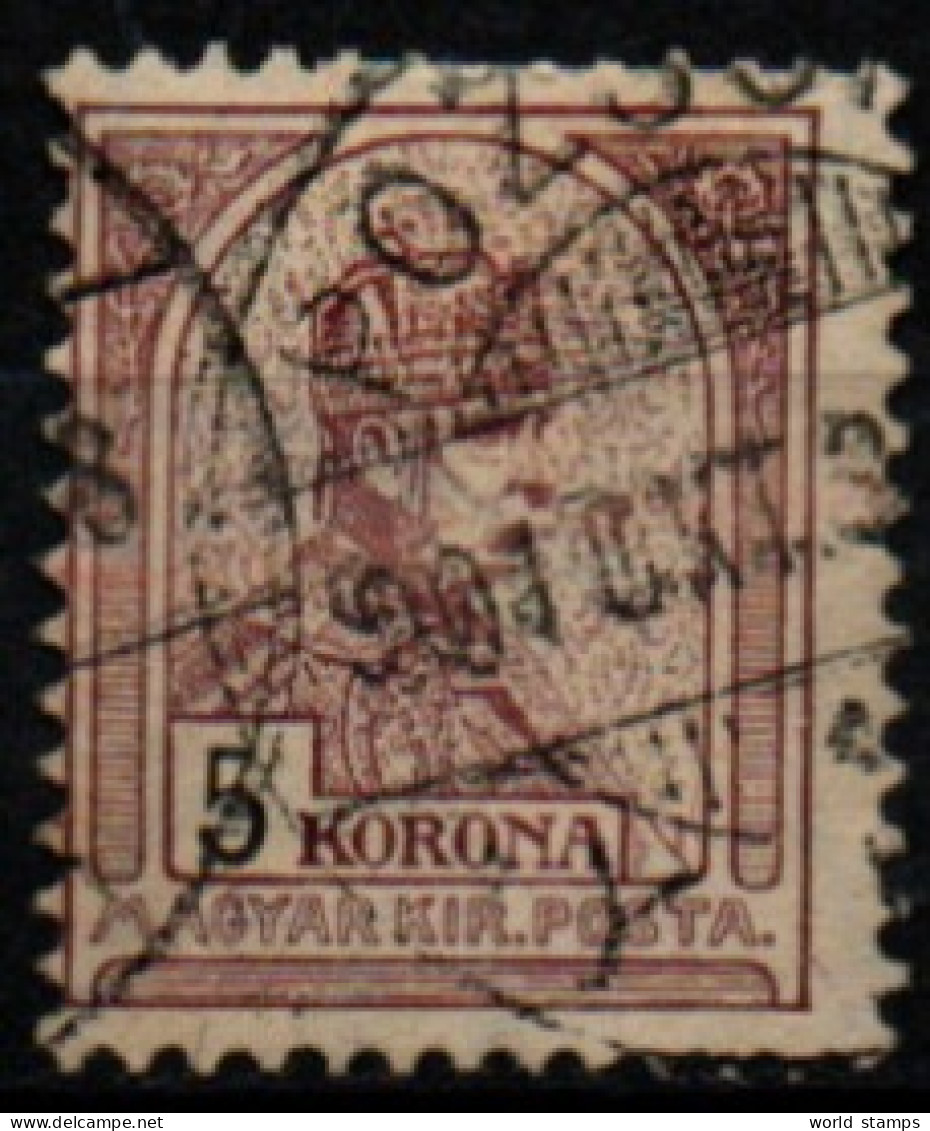 HONGRIE 1900-4 O DENT 12x11.5 - Oblitérés