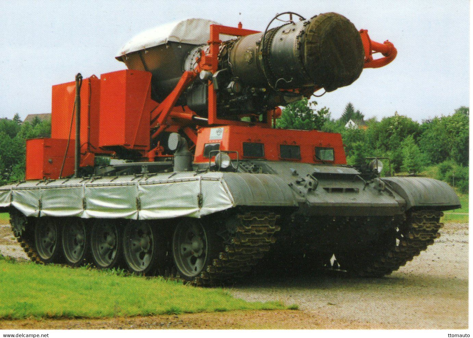 Abgasloschfahrzeug AGLF Hurrican - Deutsches Feuerwehr (1991)  - CPM - Transporter & LKW