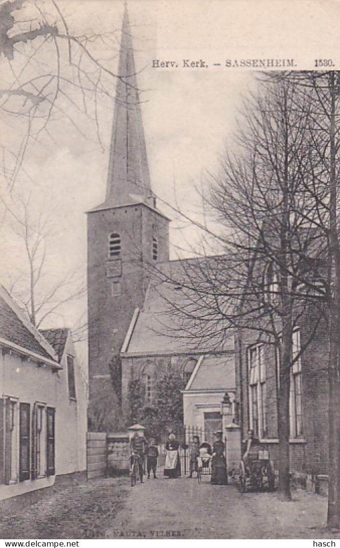 4868175Sassenheim, Herv. Kerk. Rond 1900.  - Sassenheim