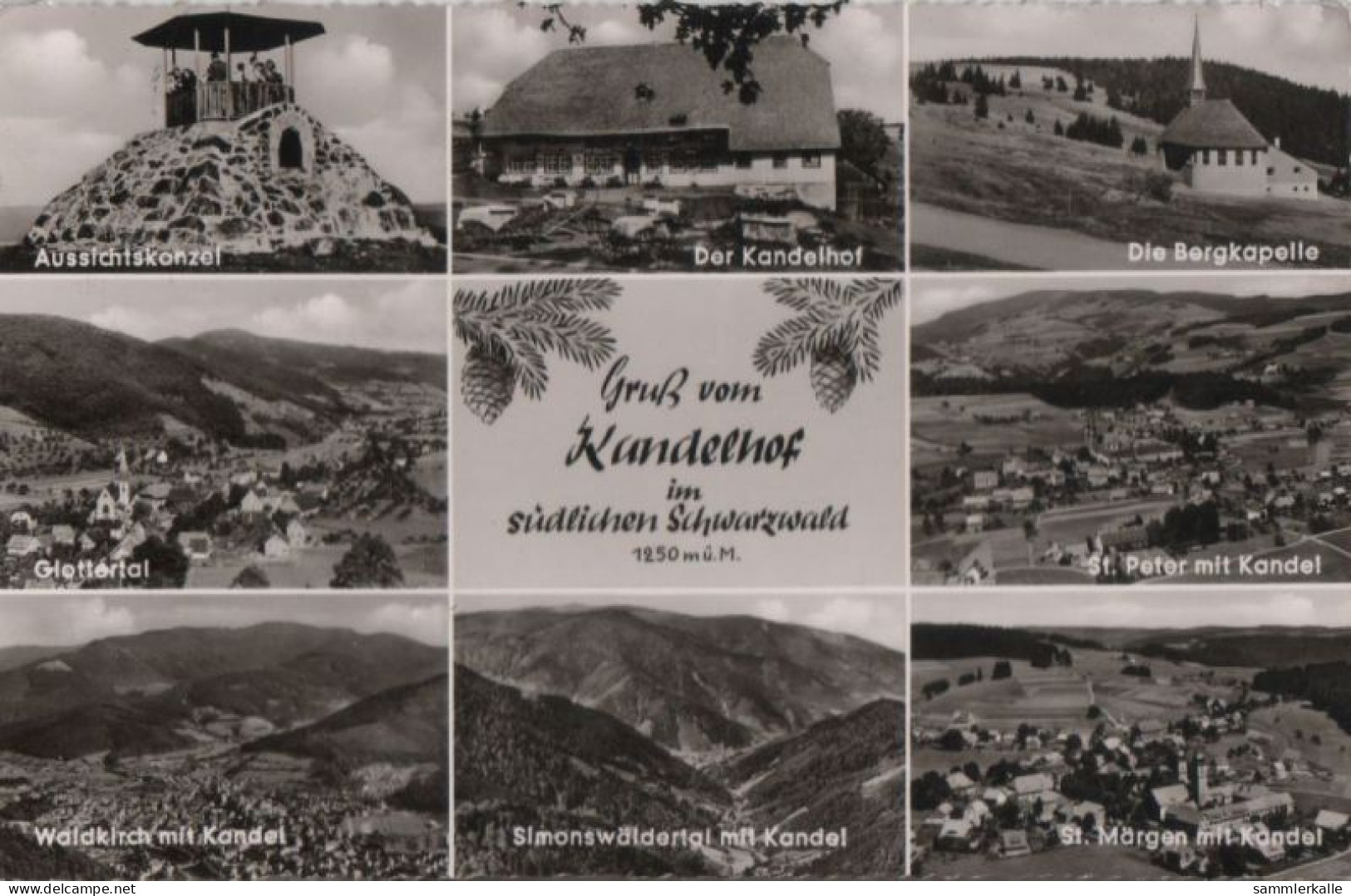 57810 - St. Peter - Berggasthaus Kandelhof - 1959 - St. Peter