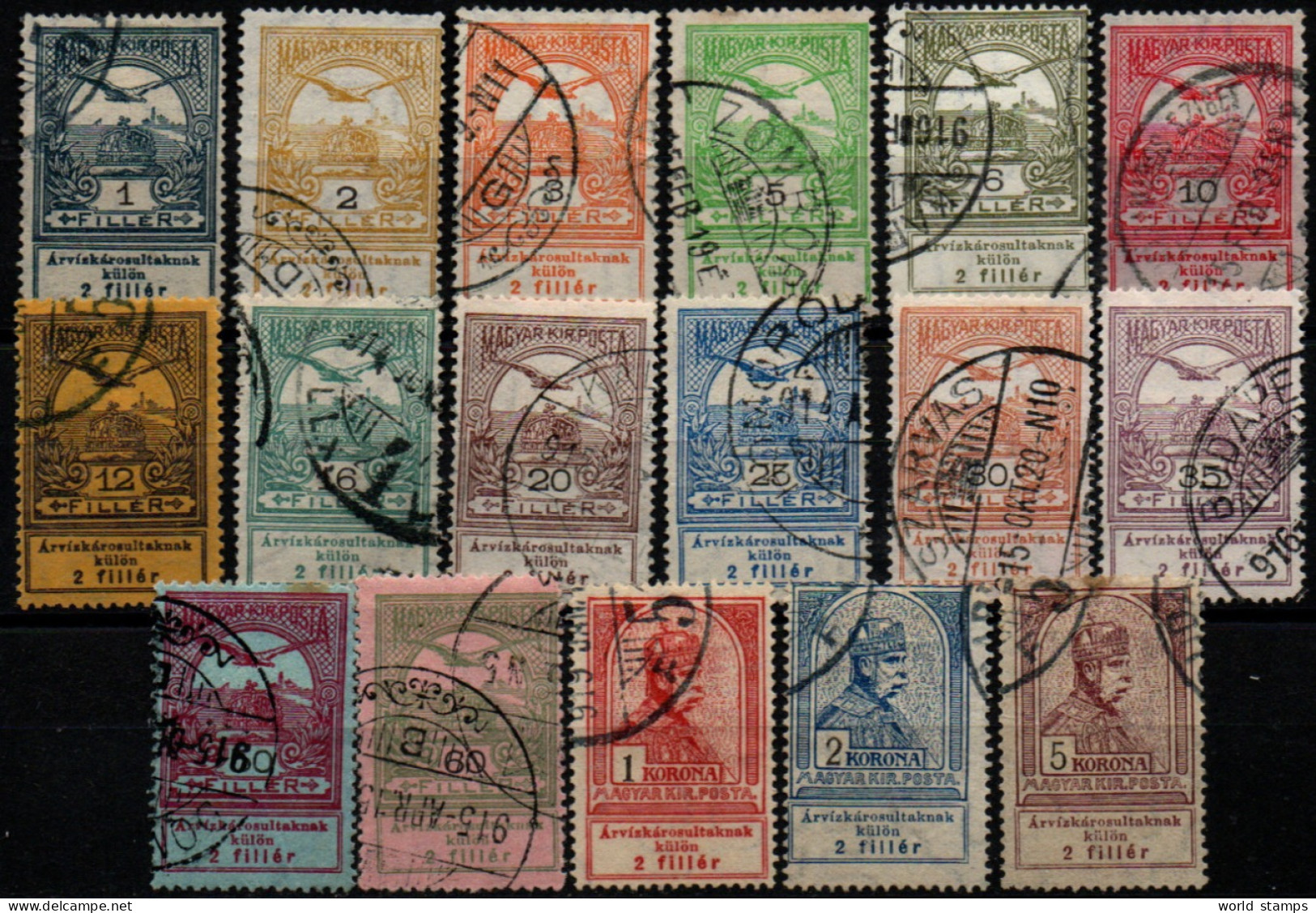 HONGRIE 1913 O - Used Stamps