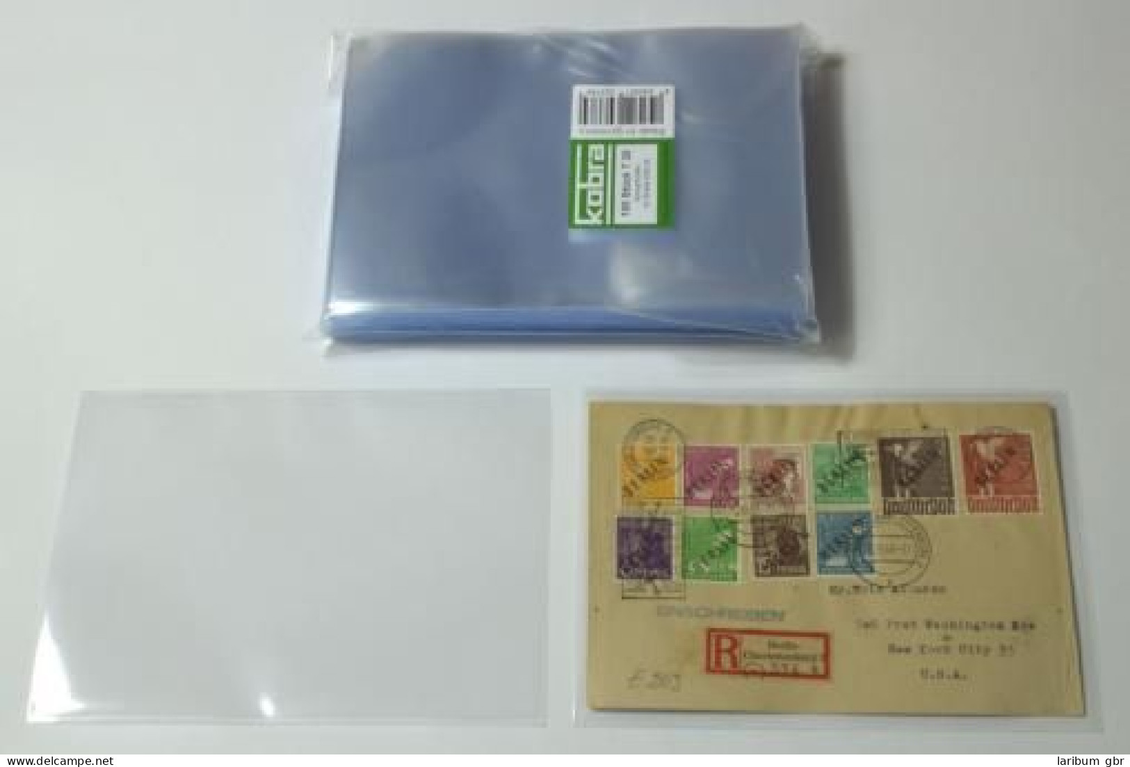 KOBRA T30 Schutzhüllen: Briefhüllen 118 X 170 Mm (100 Stück) #K-T30 - Clear Sleeves