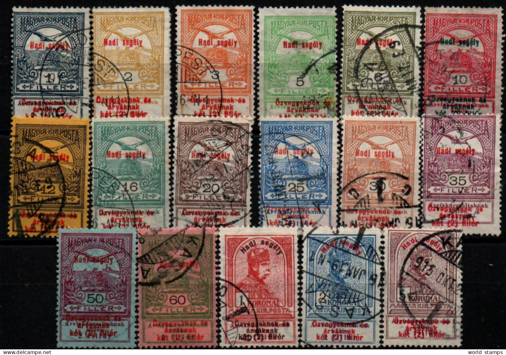 HONGRIE 1914 O - Used Stamps