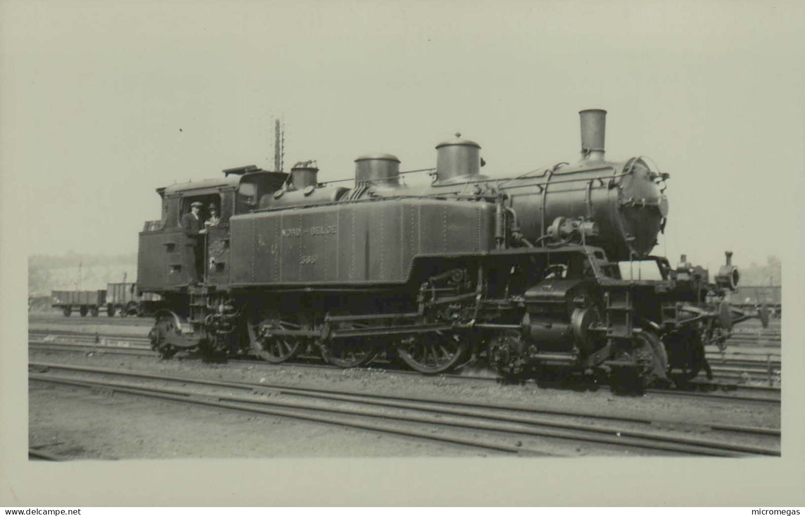 Reproduction - Locomotive Nord-Belge 385, St-Martin - Trains