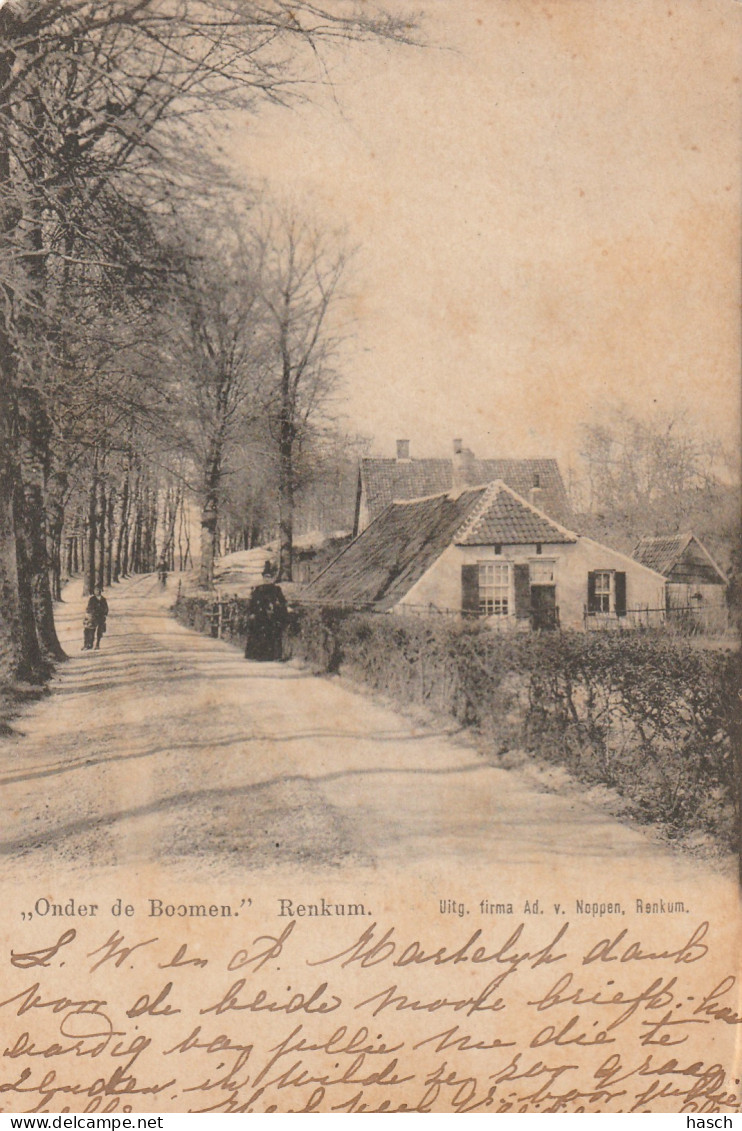 48939Renkum, Onder De Boomen. Rond 1900.   - Renkum